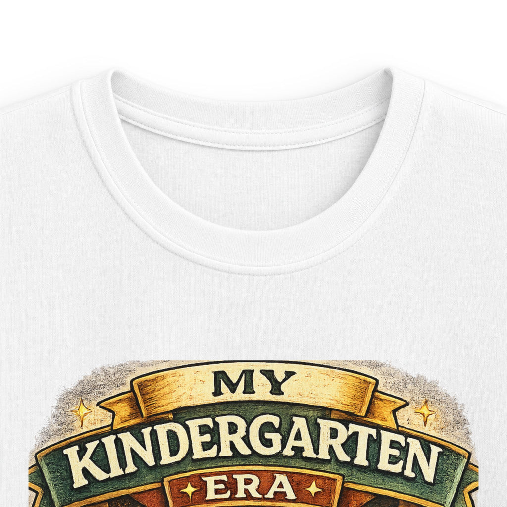 My Kindergarten Era Kids Tee - Personalized Back-to-School Shirt (Ready to Explore  2026-2027)