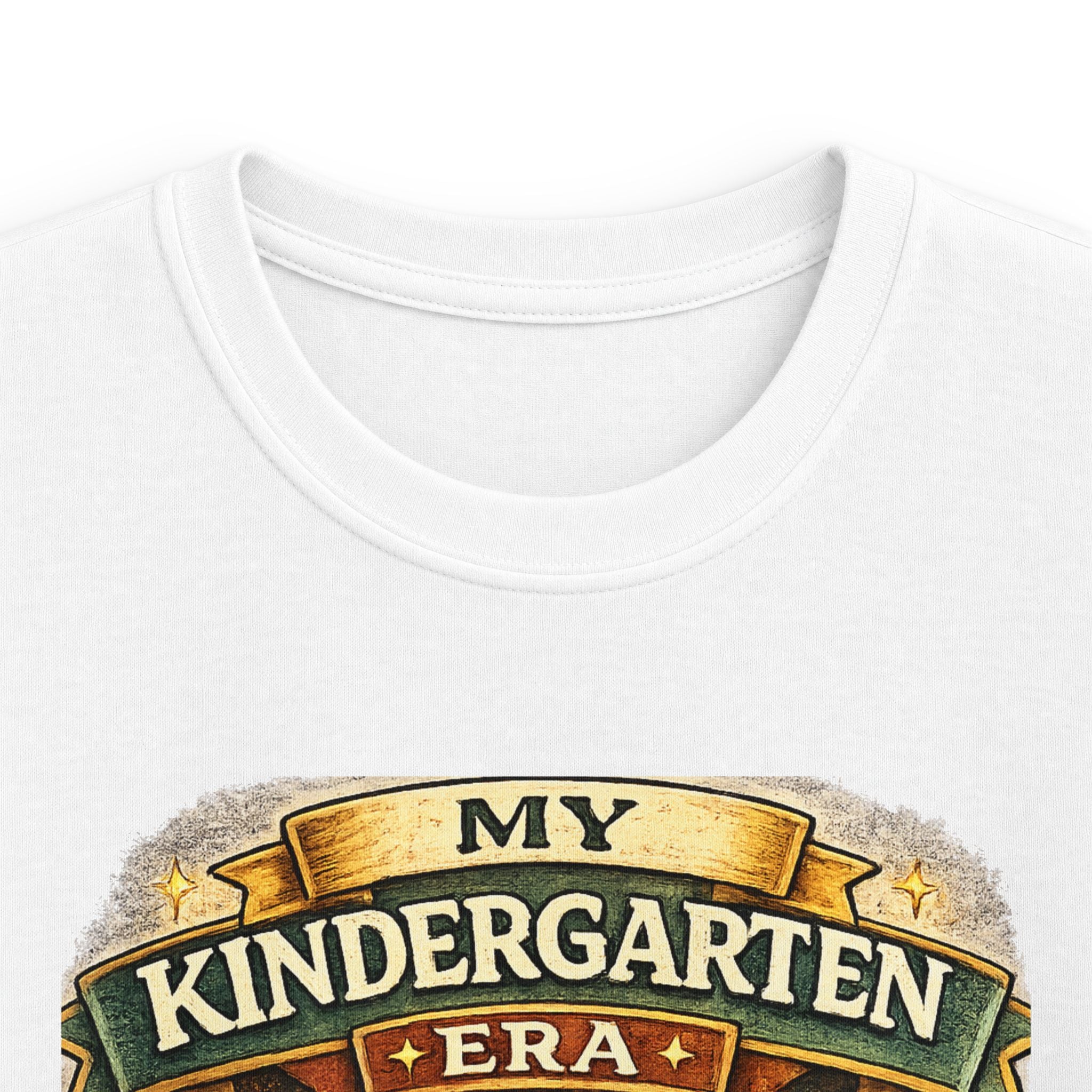 My Kindergarten Era Kids Tee - Personalized Back-to-School Shirt (Ready to Explore  2026-2027)