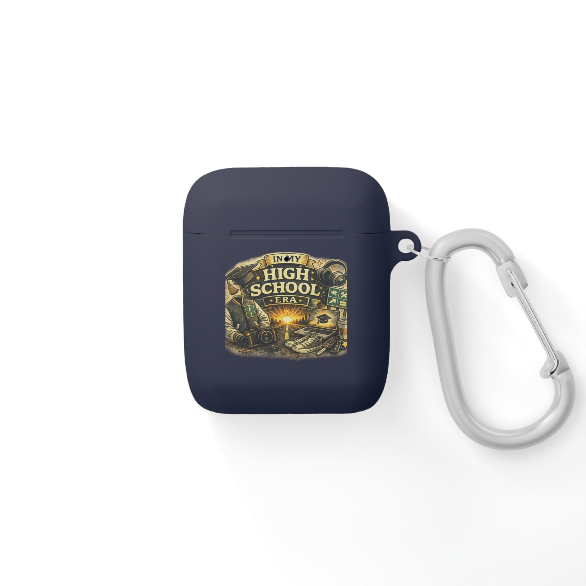 In My High School Era AirPods Case — Personalized Message "On My Way" 2026-2027