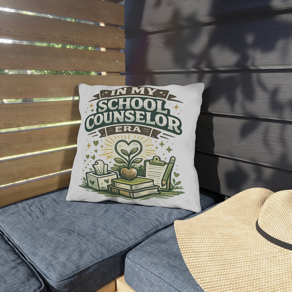 “In My School Counselor Era” —  Personalized Pillow (Name, School Year)