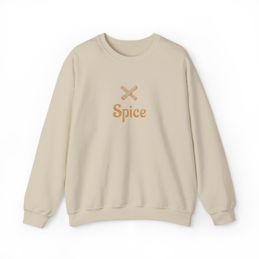 Cinnamon 'Spice' Embroidered Crewneck Sweatshirt — Matching Couples