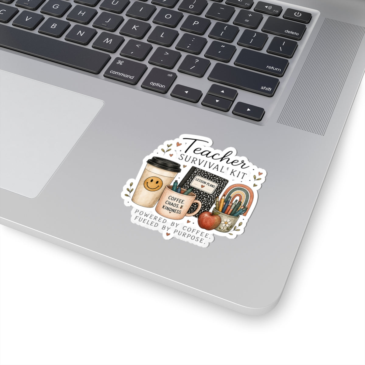 Teacher Survival Kit Sticker — Laptop/Water Bottle Decal