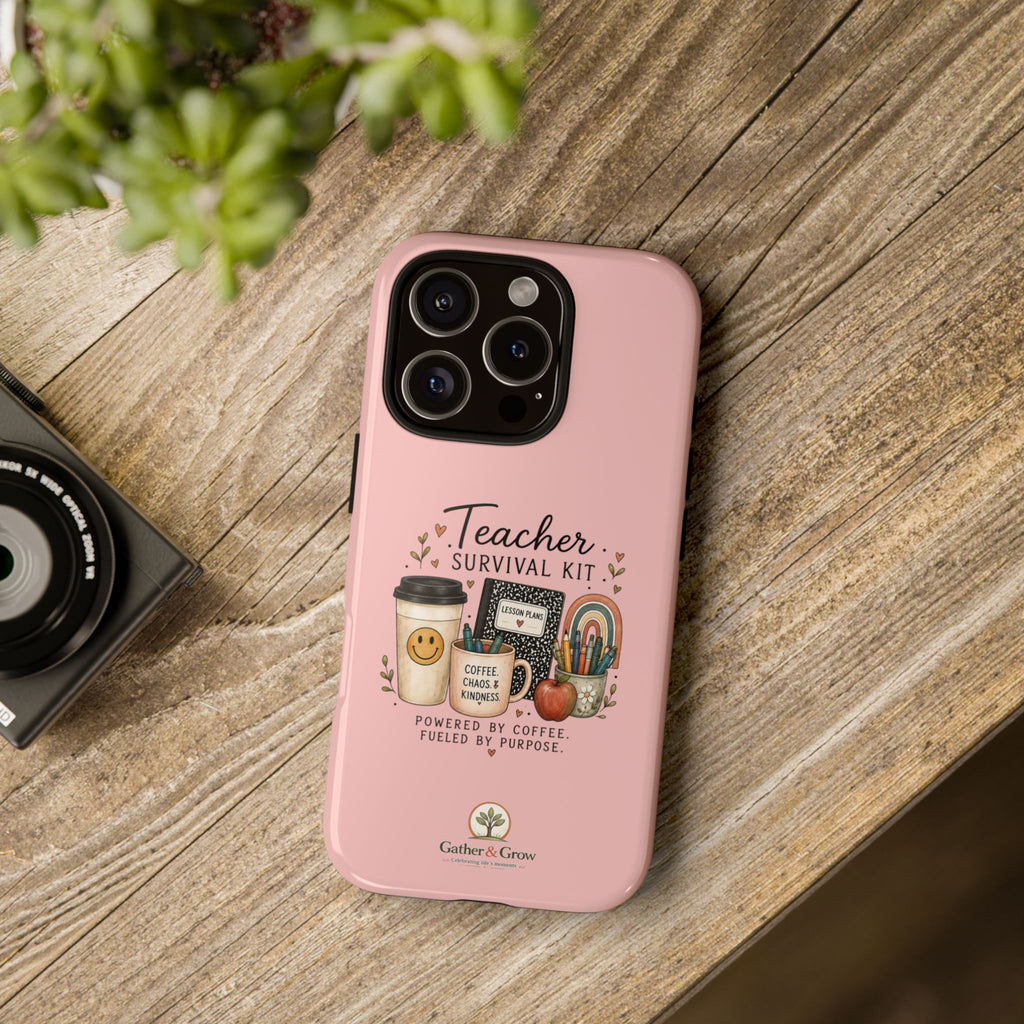Teacher Survival Kit - Tough Phone Case