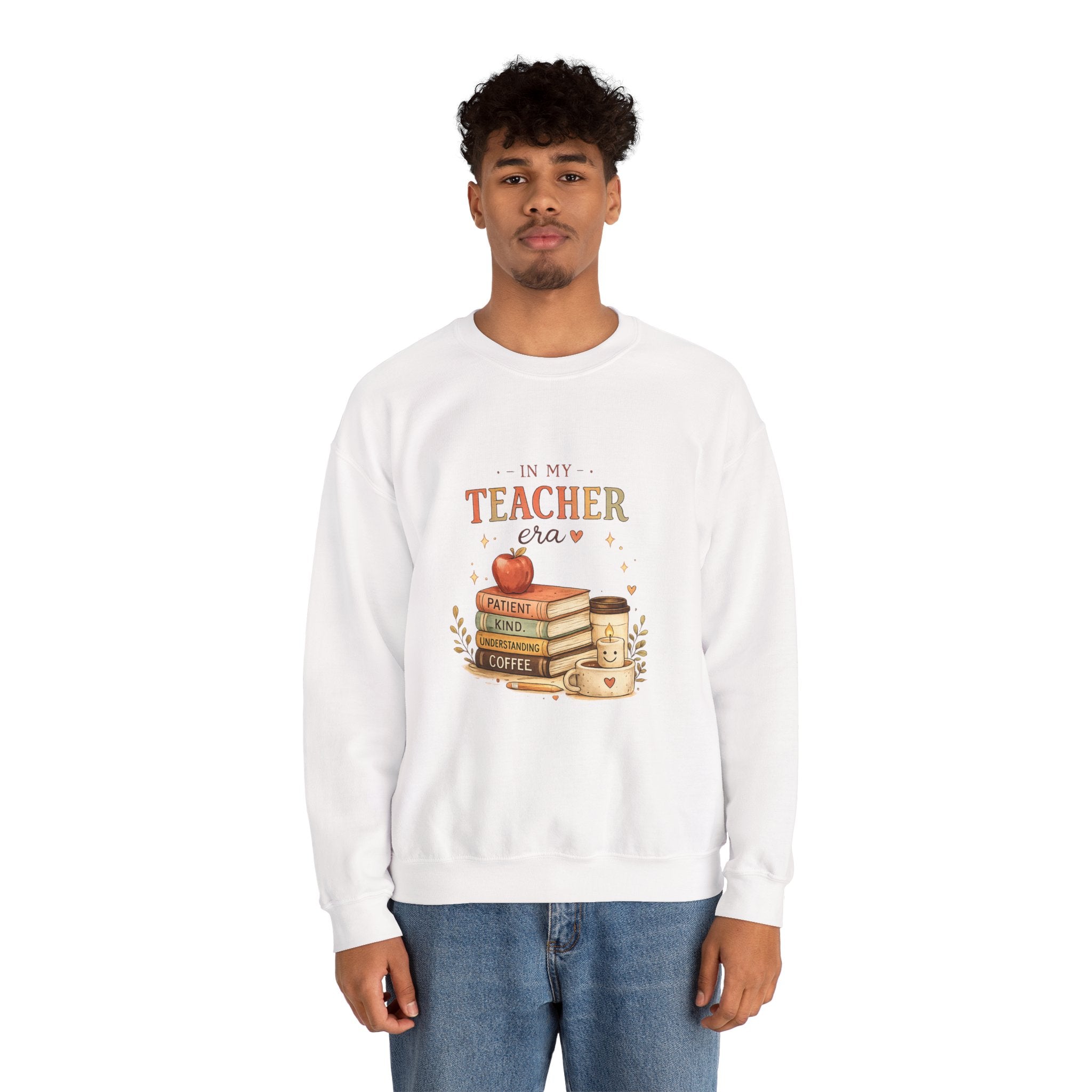 In My Teacher Era - Adult Crewneck Pullover Sweatshirt