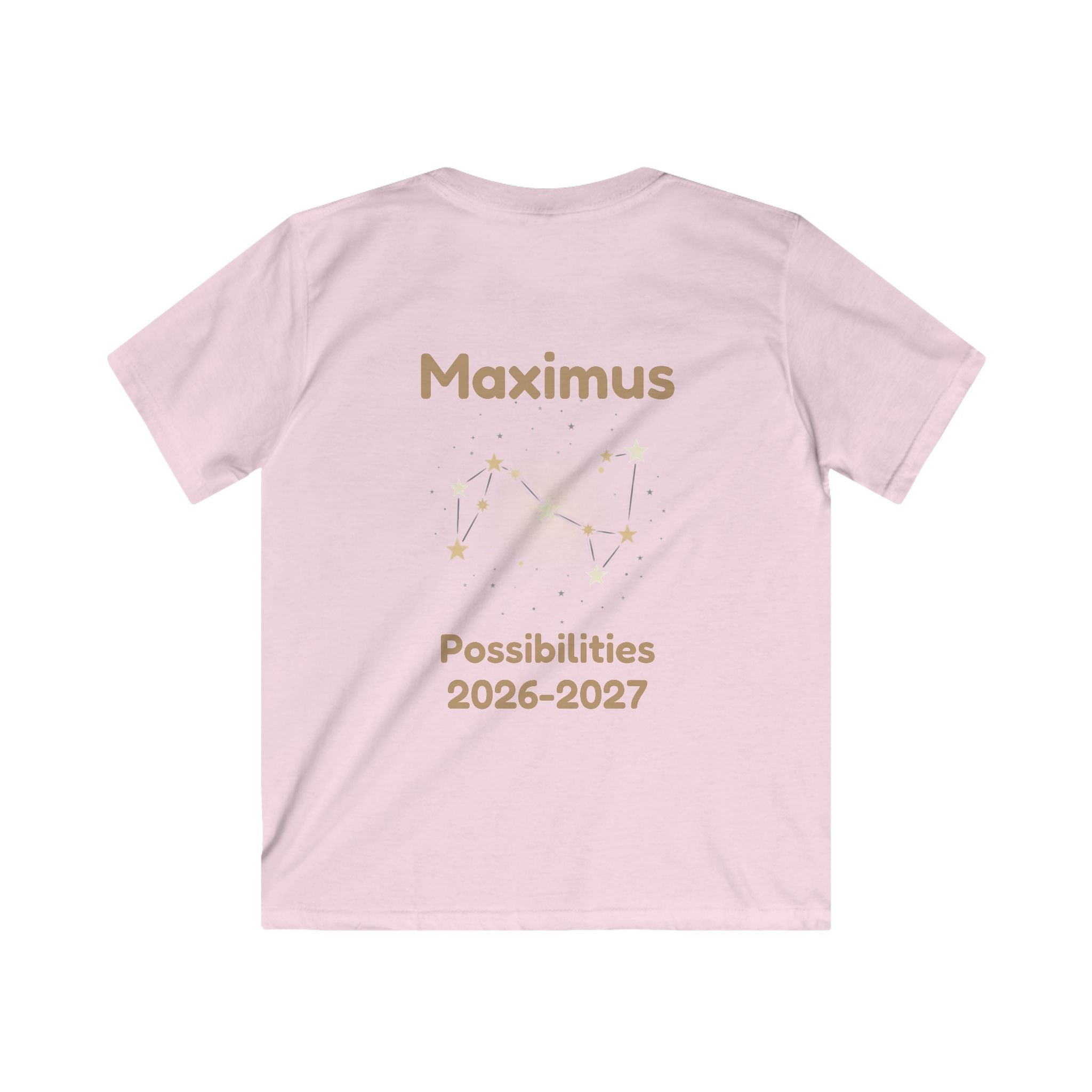In My Middle School Era Kids Tee - Personalized Shirt (Possibilities 2026-2027)