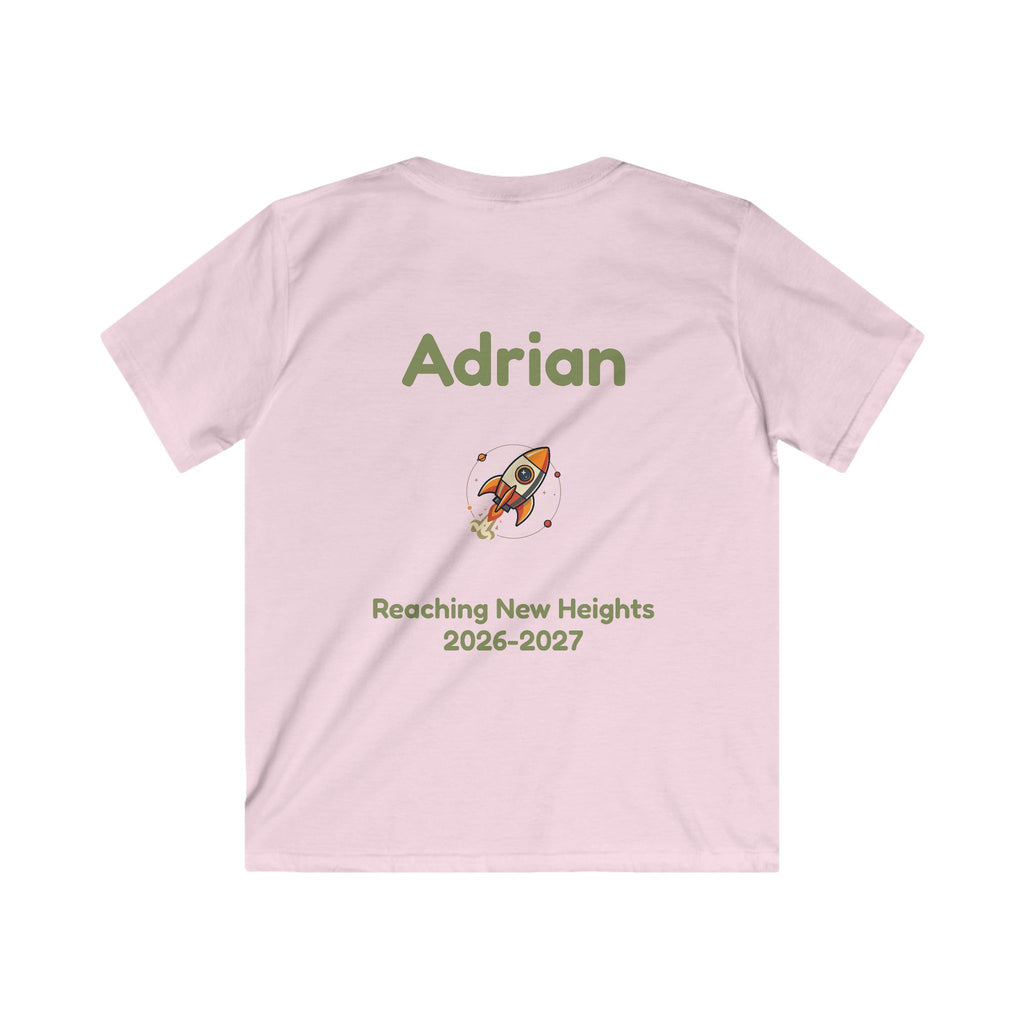 My 2nd Grade Era Kids Tee - Personalized Shirt (Reaching New Heights 2026-2027)