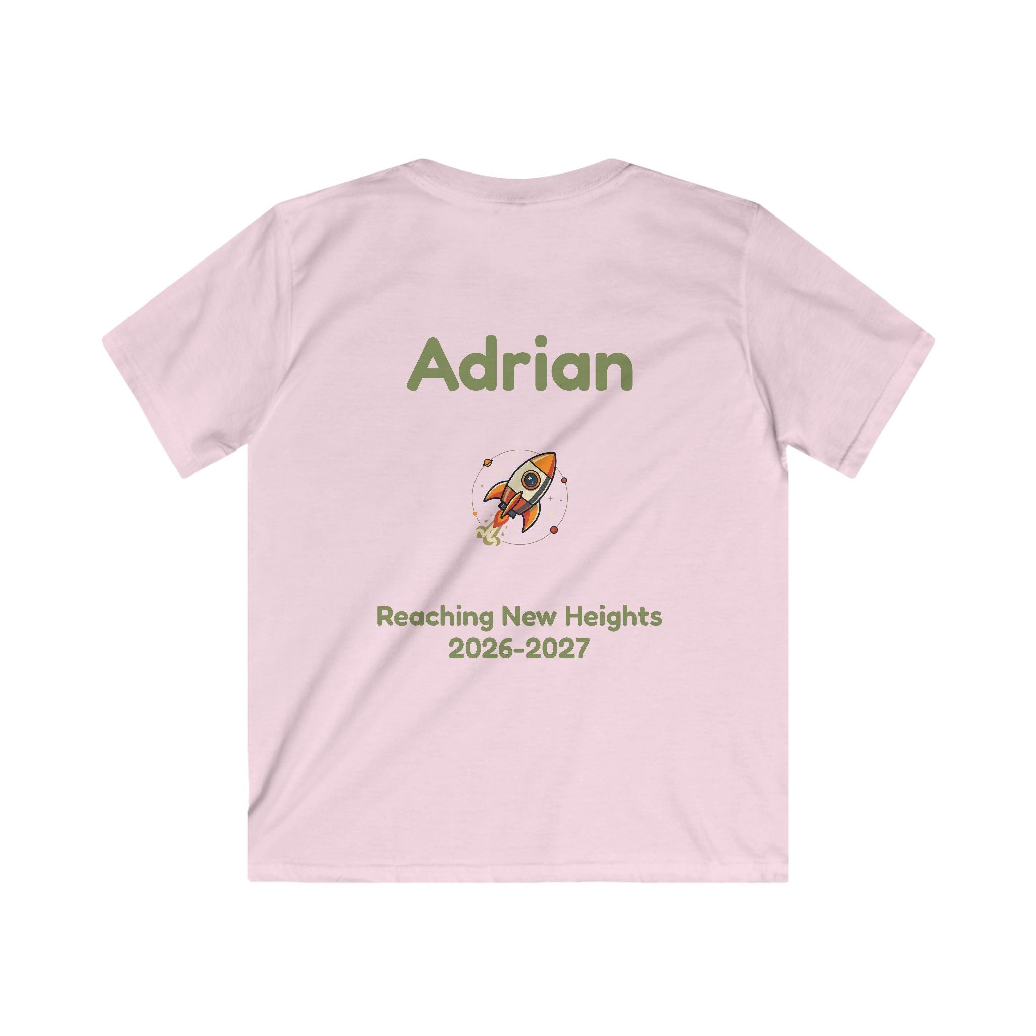 My 2nd Grade Era Kids Tee - Personalized Shirt (Reaching New Heights 2026-2027)