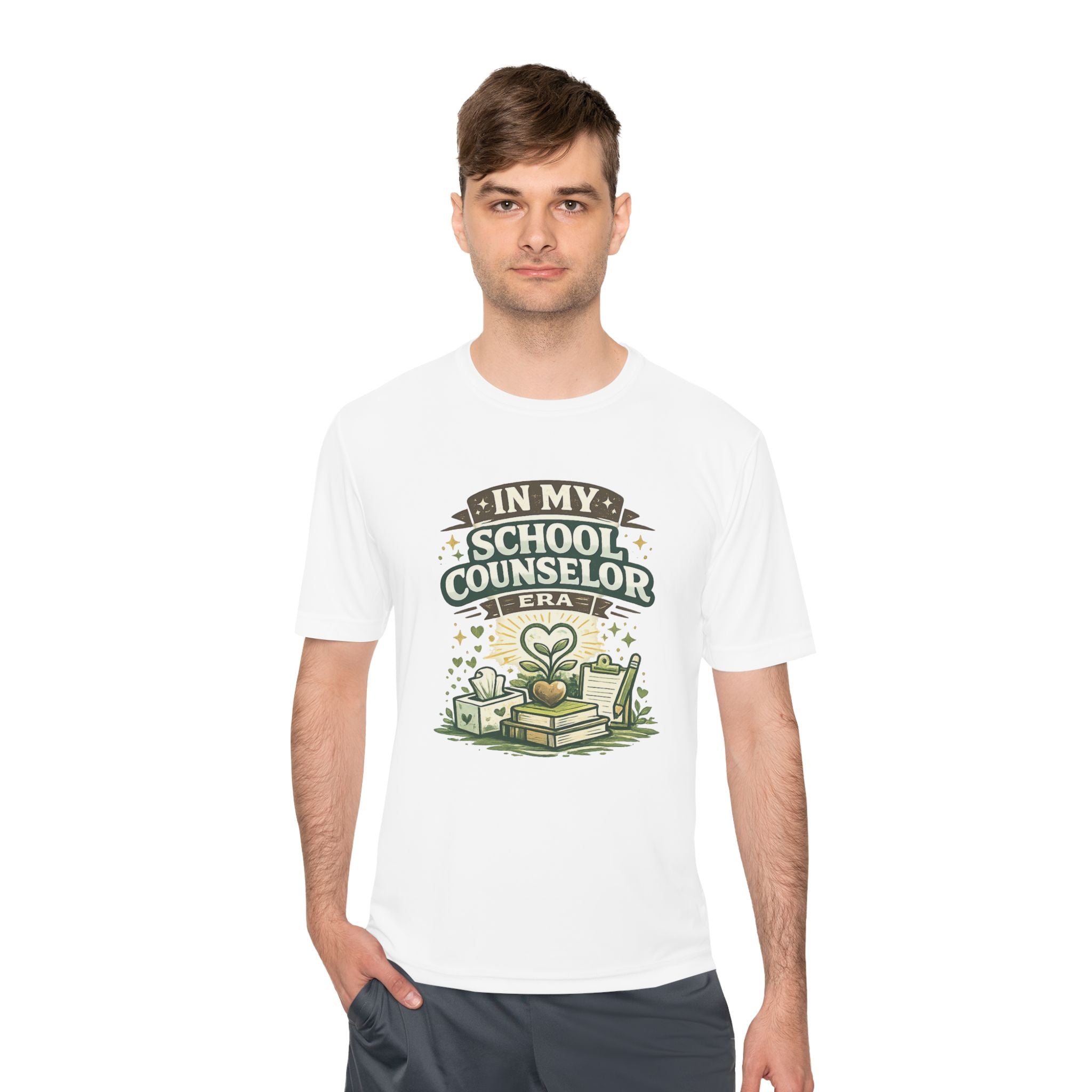 “In My School Counselor Era” School Leader Shirt — Custom Back (Name, School Year)