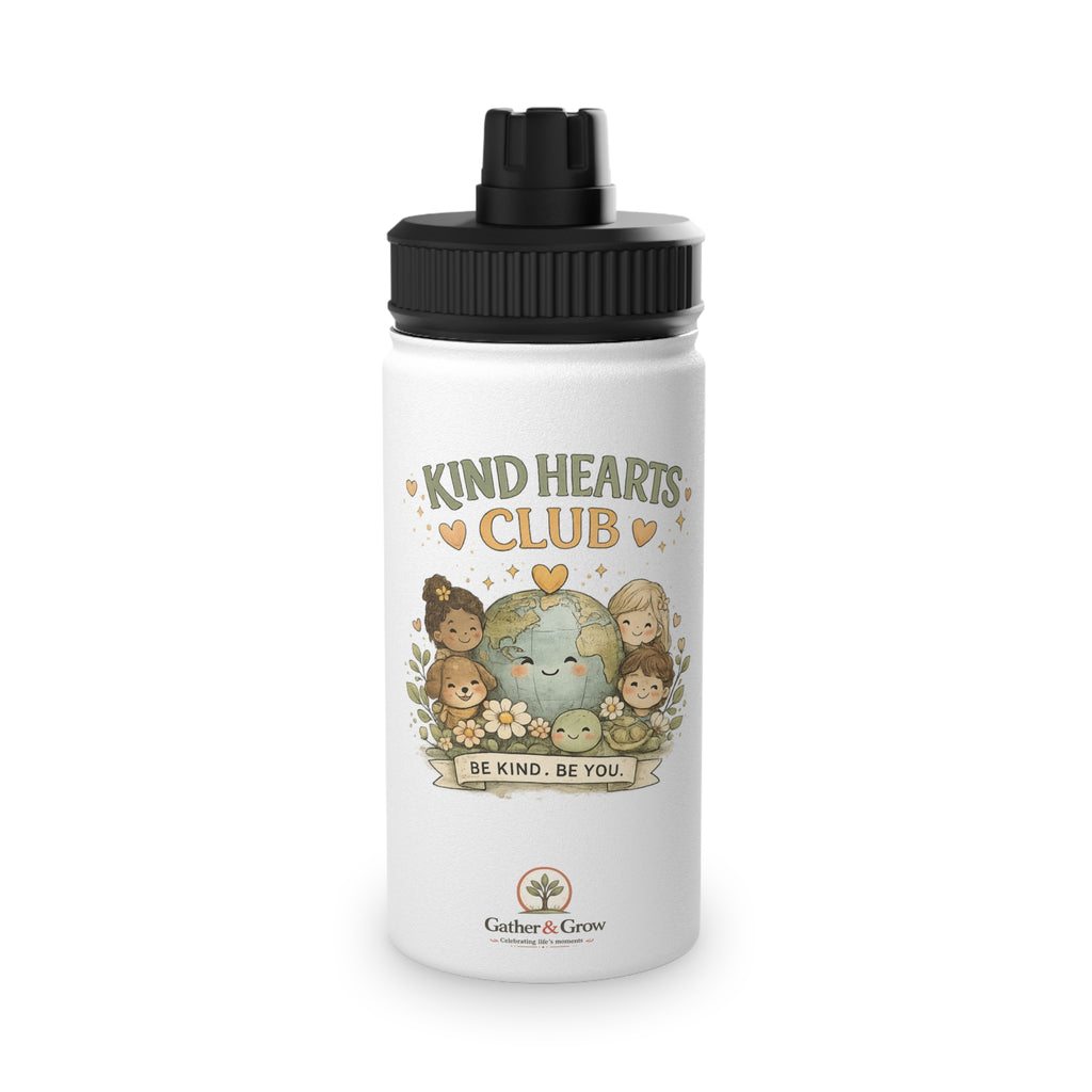 Kind Hearts Club - Kids Stainless Steel Water Bottle