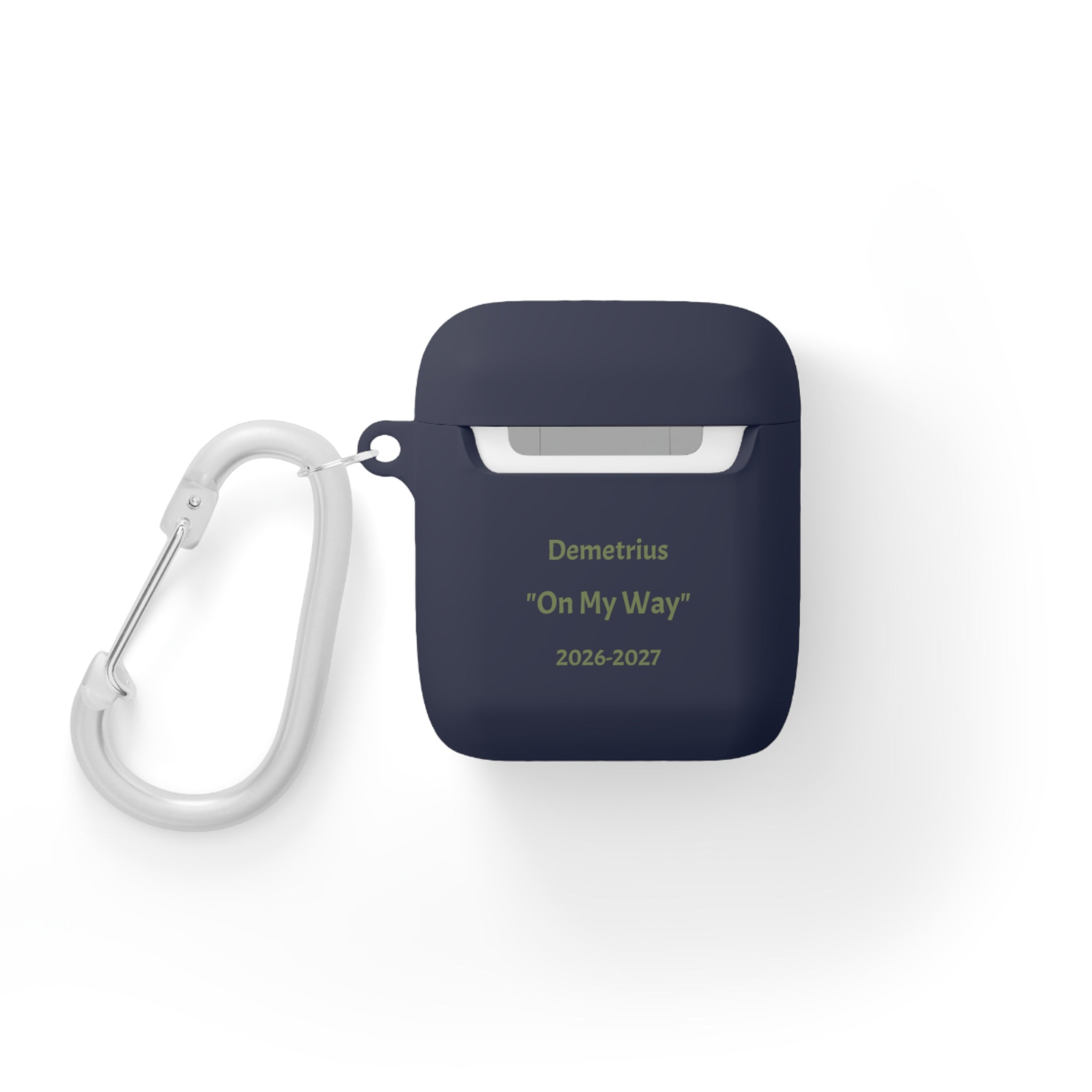 In My High School Era AirPods Case — Personalized Message "On My Way" 2026-2027