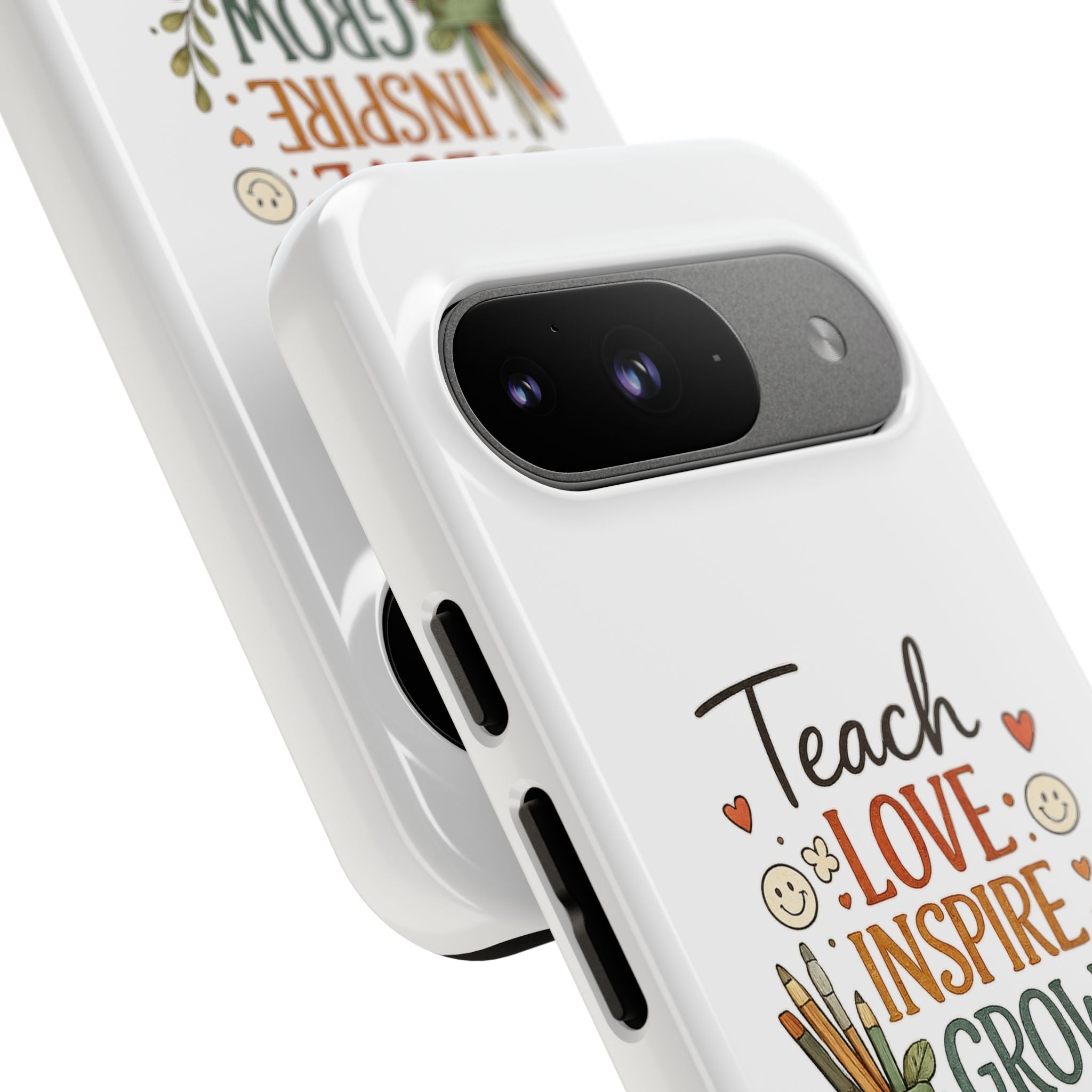 Teach Love Inspire Grow - Tough Phone Case