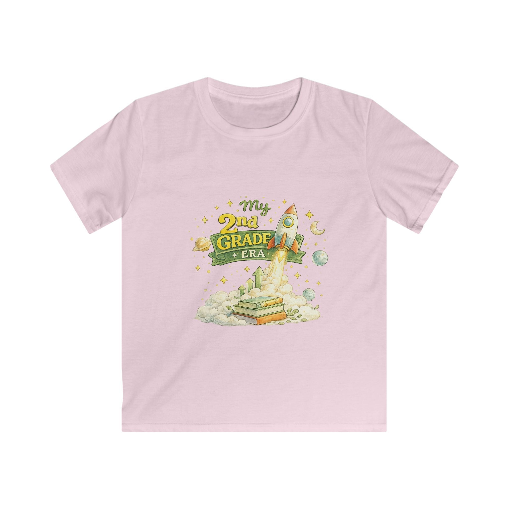 My 2nd Grade Era Kids Tee - Personalized Shirt (Reaching New Heights 2026-2027)