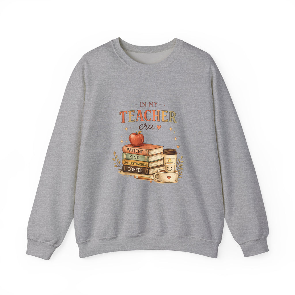 In My Teacher Era - Adult Crewneck Pullover Sweatshirt