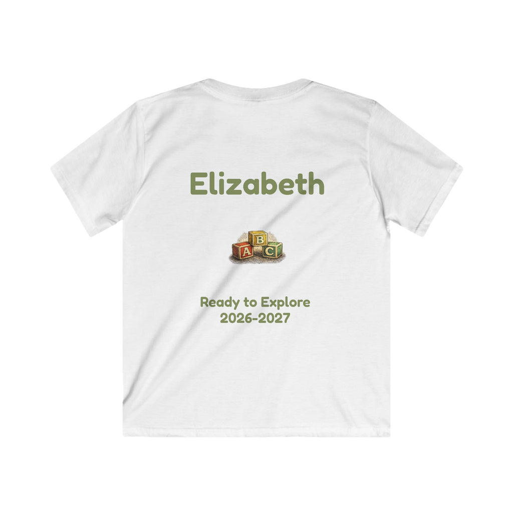 My Kindergarten Era Kids Tee - Personalized Back-to-School Shirt (Ready to Explore  2026-2027)