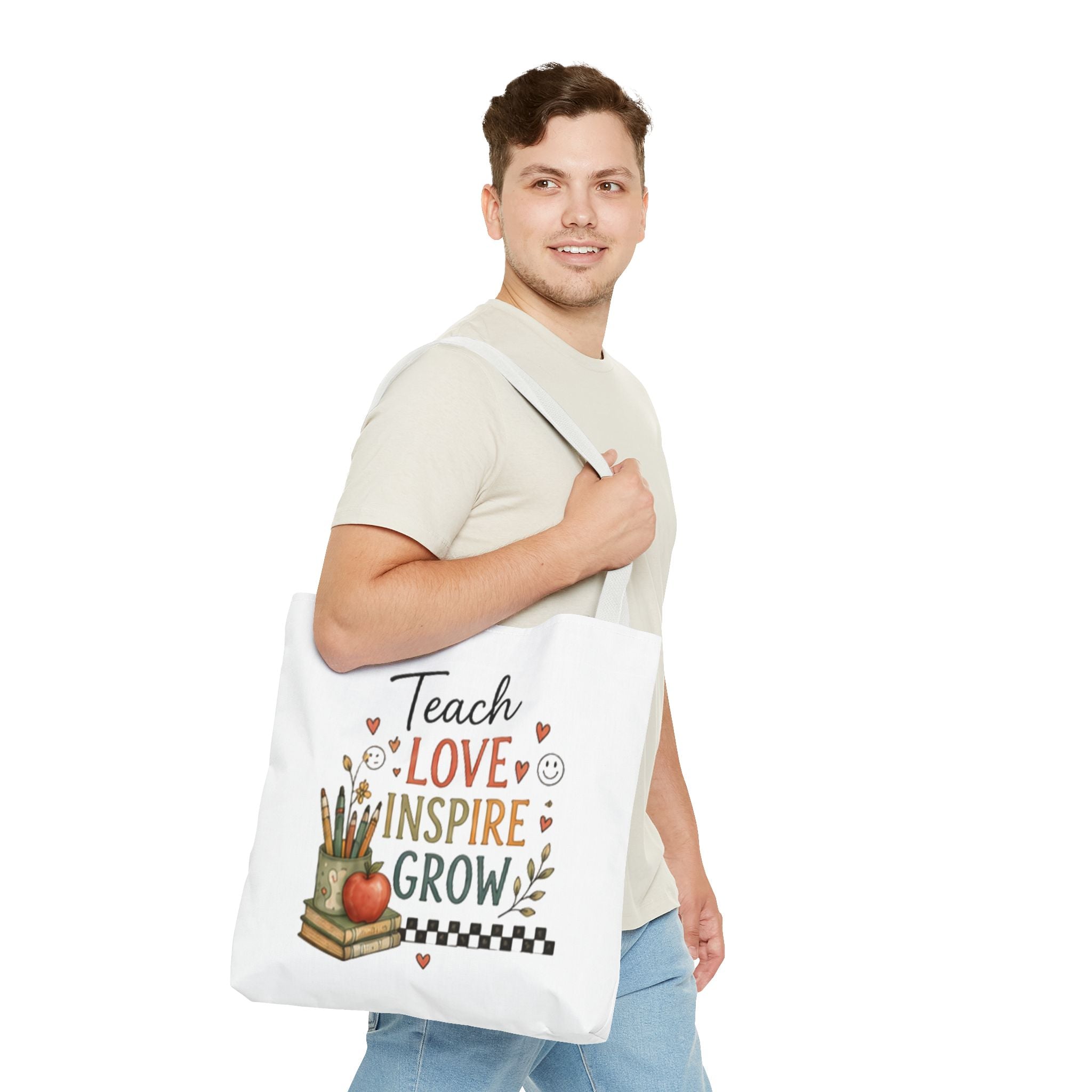 Teach Love Inspire Grow - Tote Bag