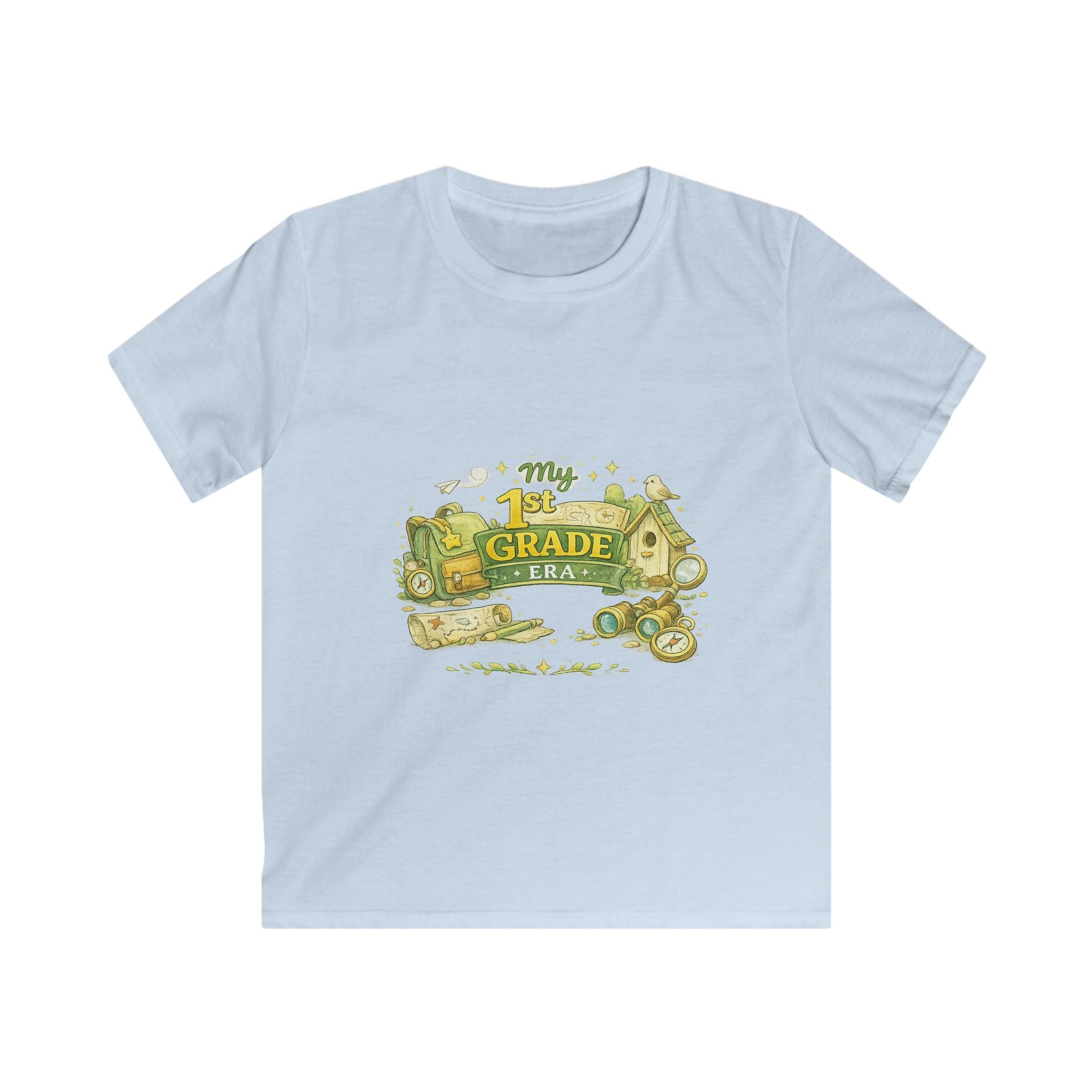 My 1st Grade Era Kids Tee — Personalized Shirt (Discovering New Adventures 2026-2027)