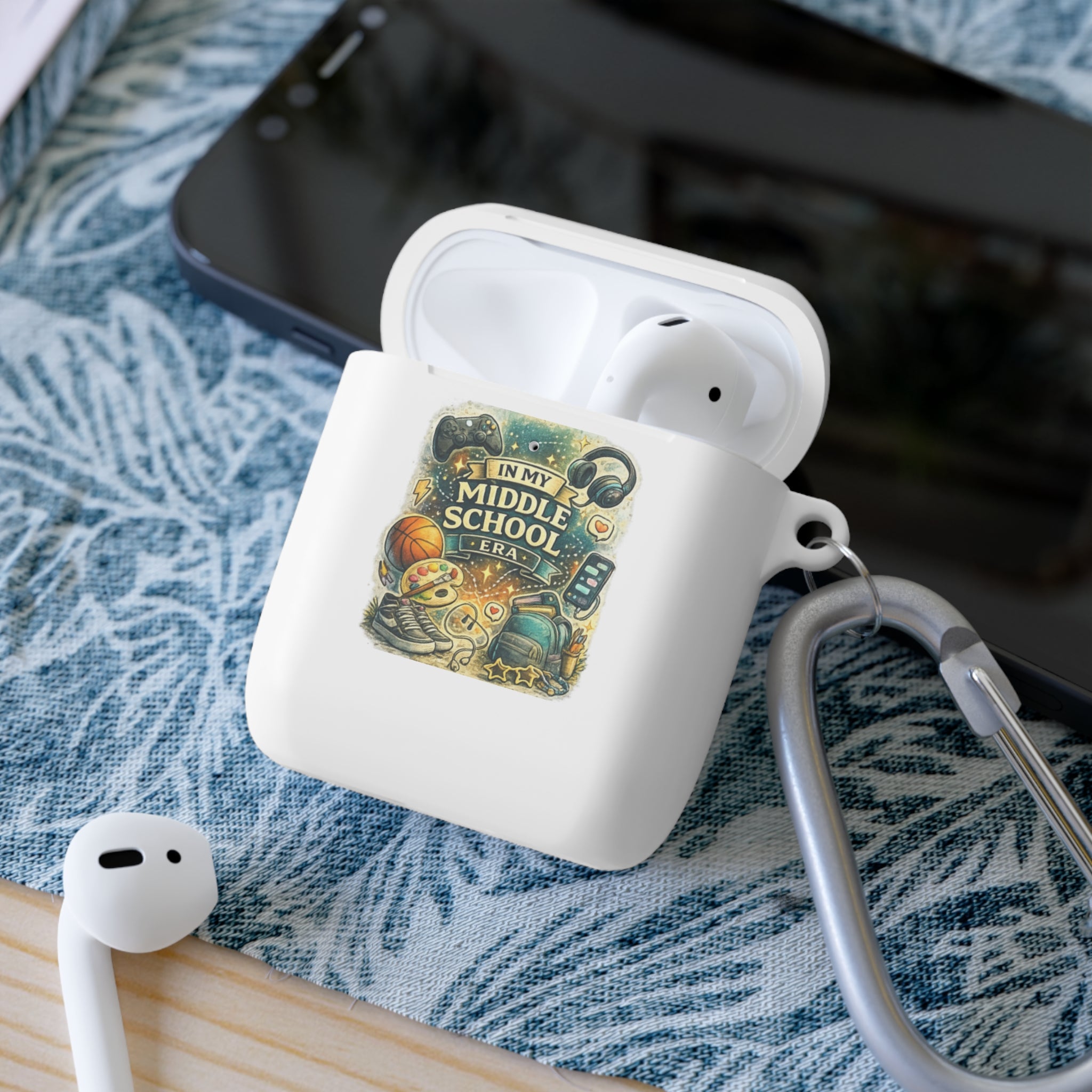 In My Middle School Era AirPods Case — Personalized Message ("Possibilities" 2026-2027)