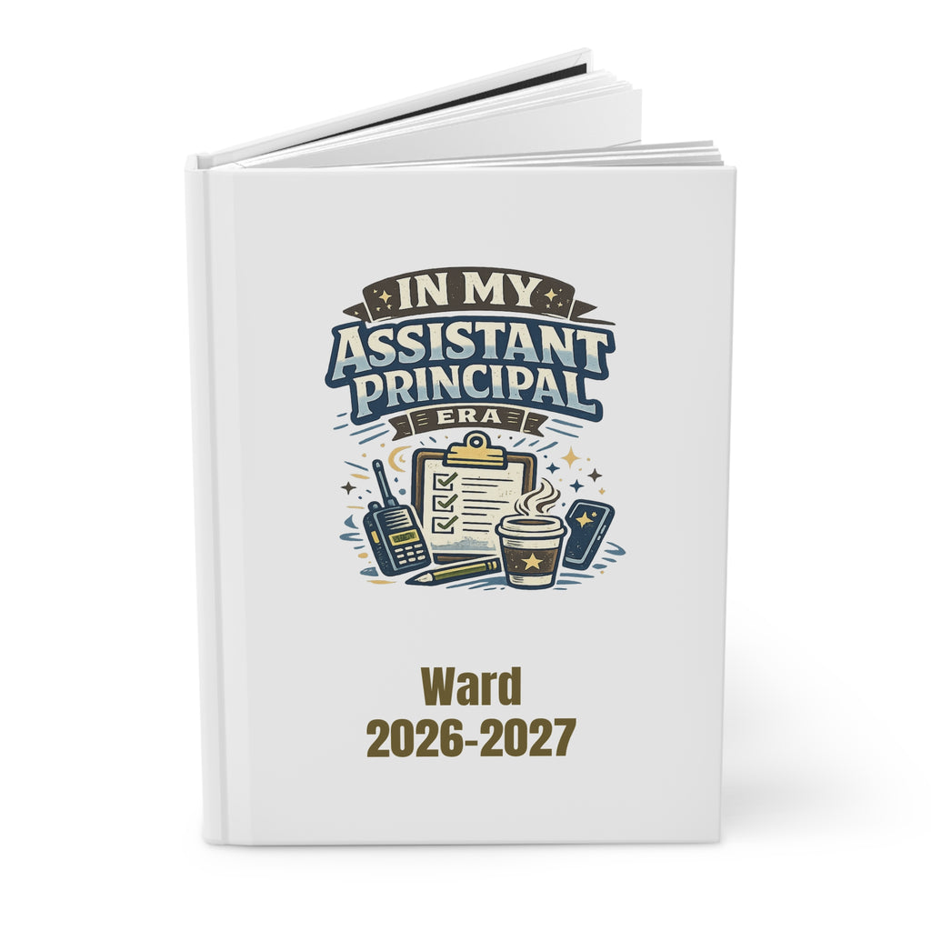 "In My Assistant Principal Era" - Personalized Hardcover Journal (Name, School Year)