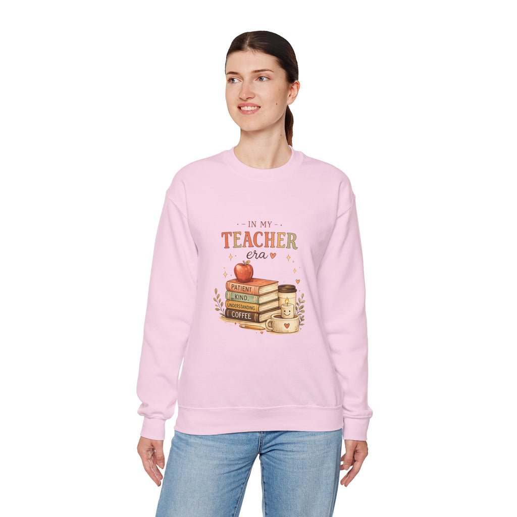 In My Teacher Era - Adult Crewneck Pullover Sweatshirt