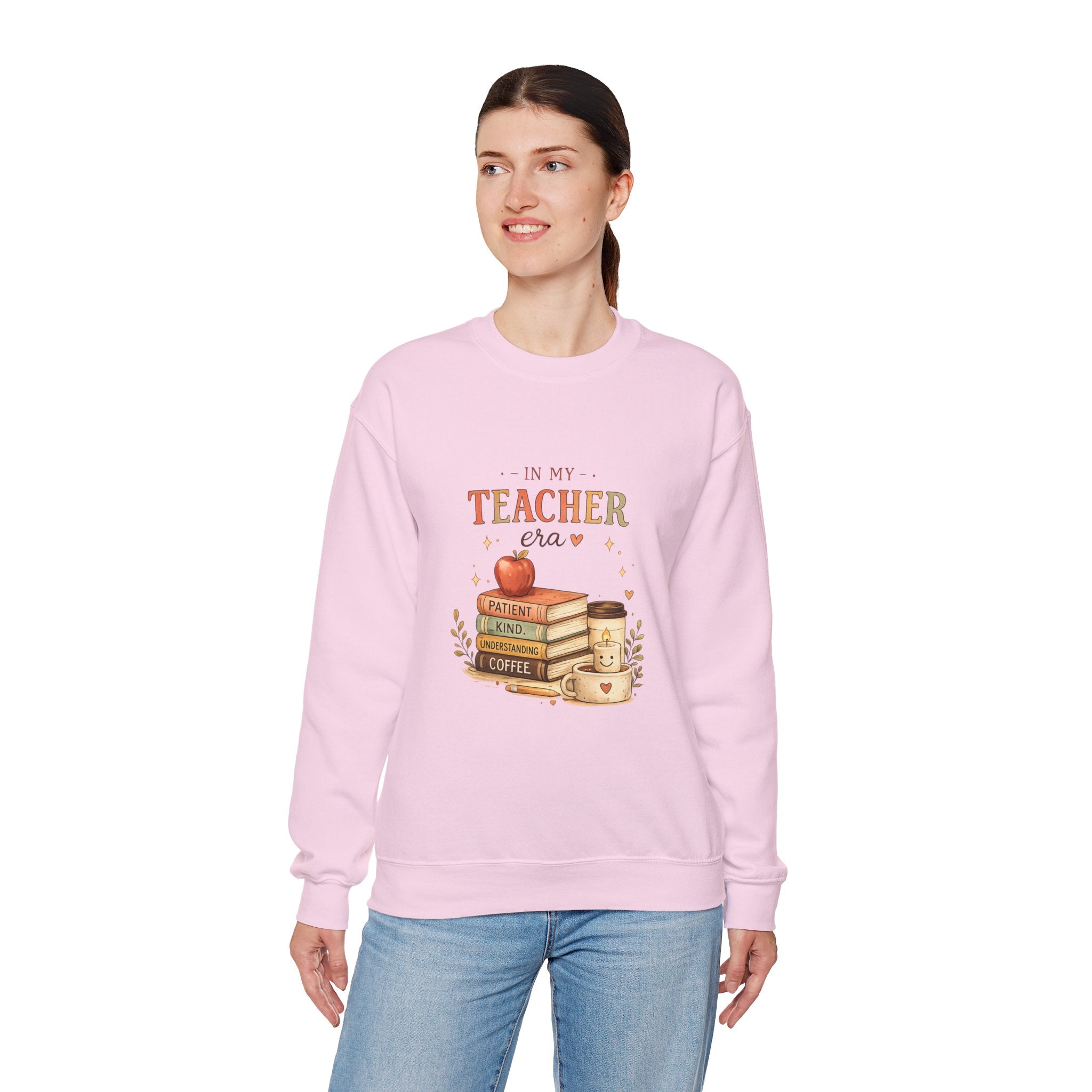 In My Teacher Era - Adult Crewneck Pullover Sweatshirt