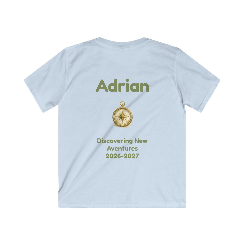 My 1st Grade Era Kids Tee — Personalized Shirt (Discovering New Adventures 2026-2027)