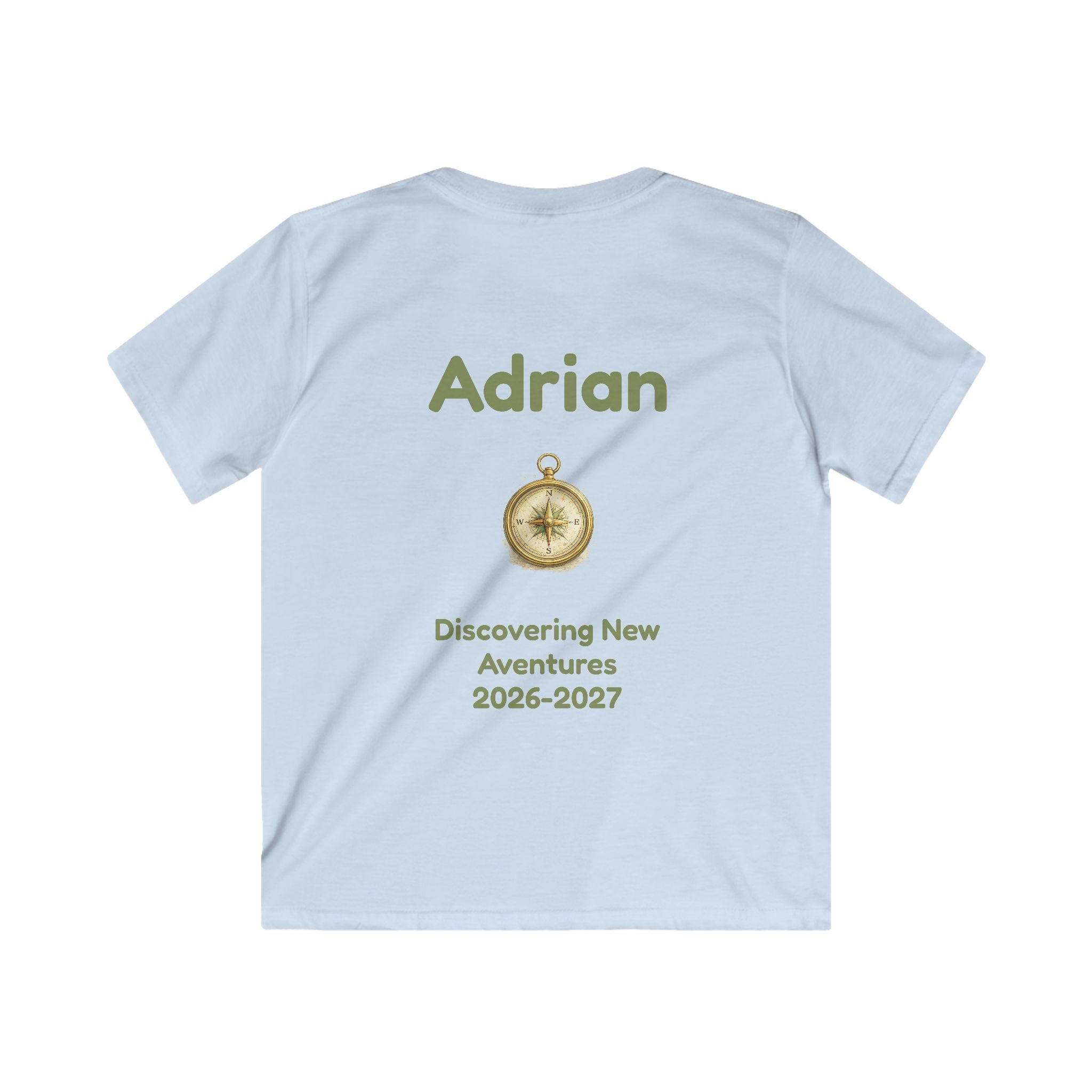 My 1st Grade Era Kids Tee — Personalized Shirt (Discovering New Adventures 2026-2027)