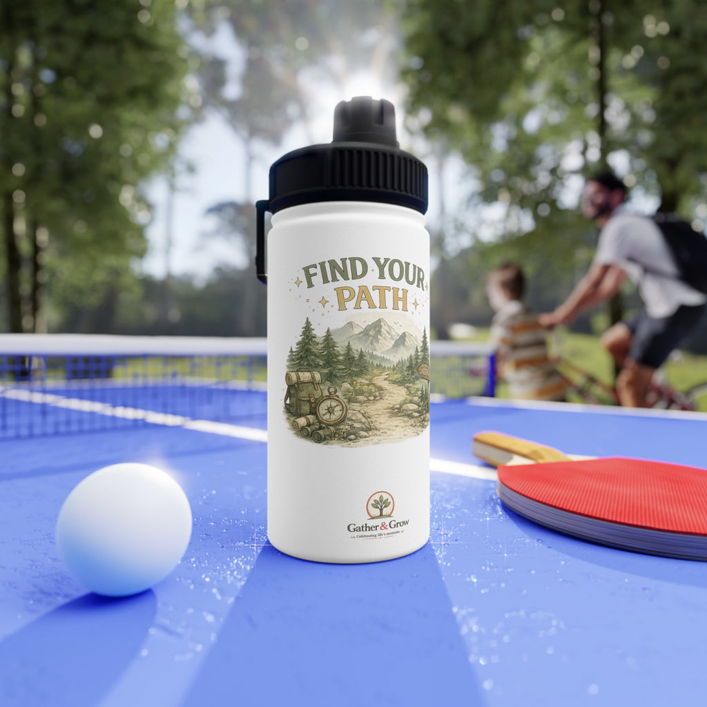 Find Your Path - Kids Stainless Steel Water Bottle