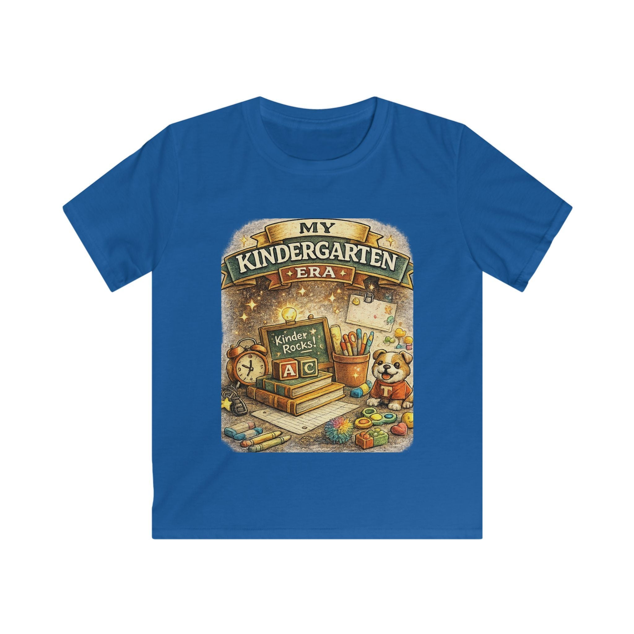My Kindergarten Era Kids Tee - Personalized Back-to-School Shirt (Ready to Explore  2026-2027)