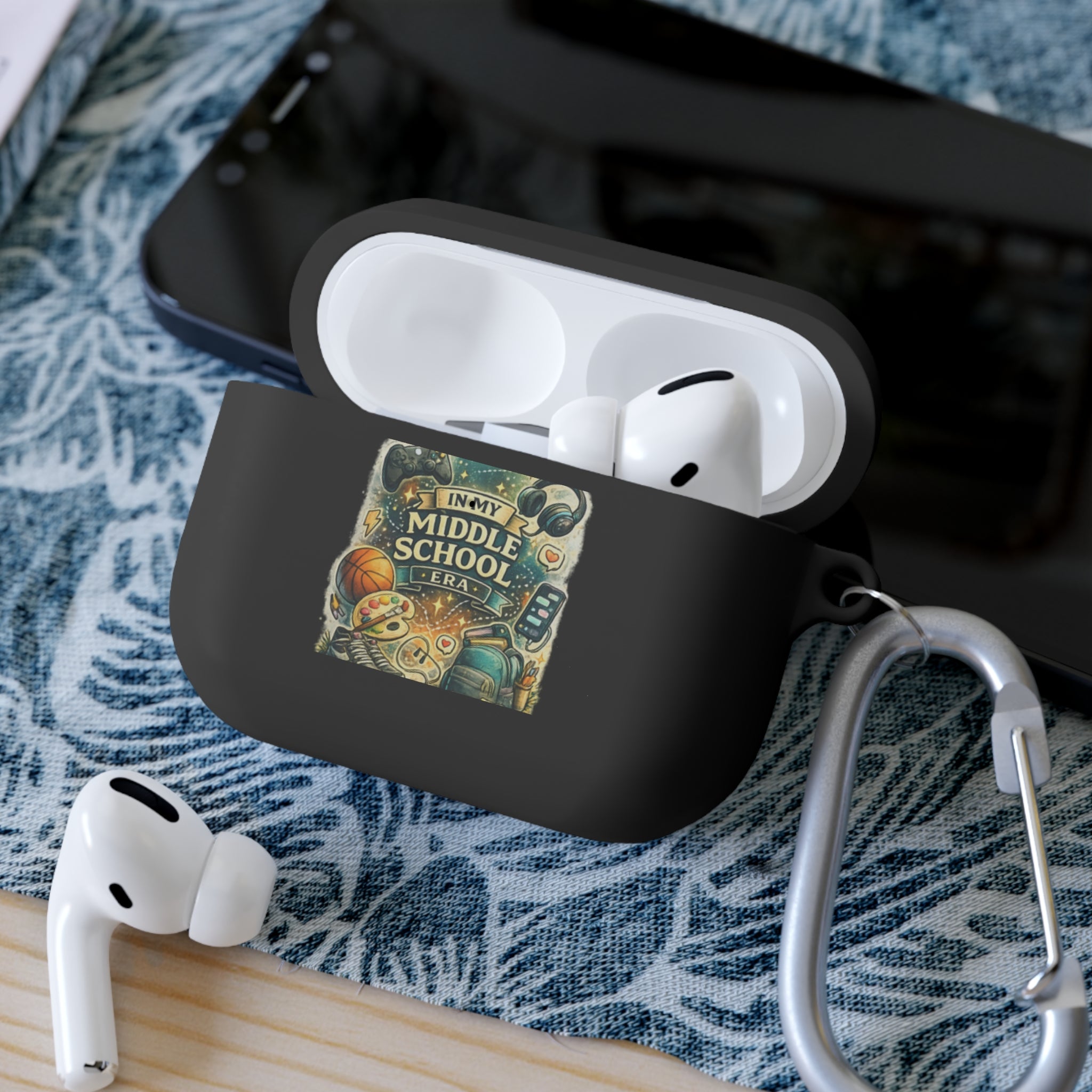 In My Middle School Era AirPods Case — Personalized Message ("Possibilities" 2026-2027)