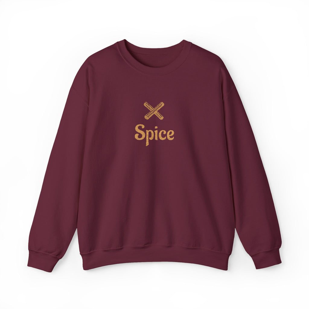 Cinnamon 'Spice' Embroidered Crewneck Sweatshirt — Matching Couples