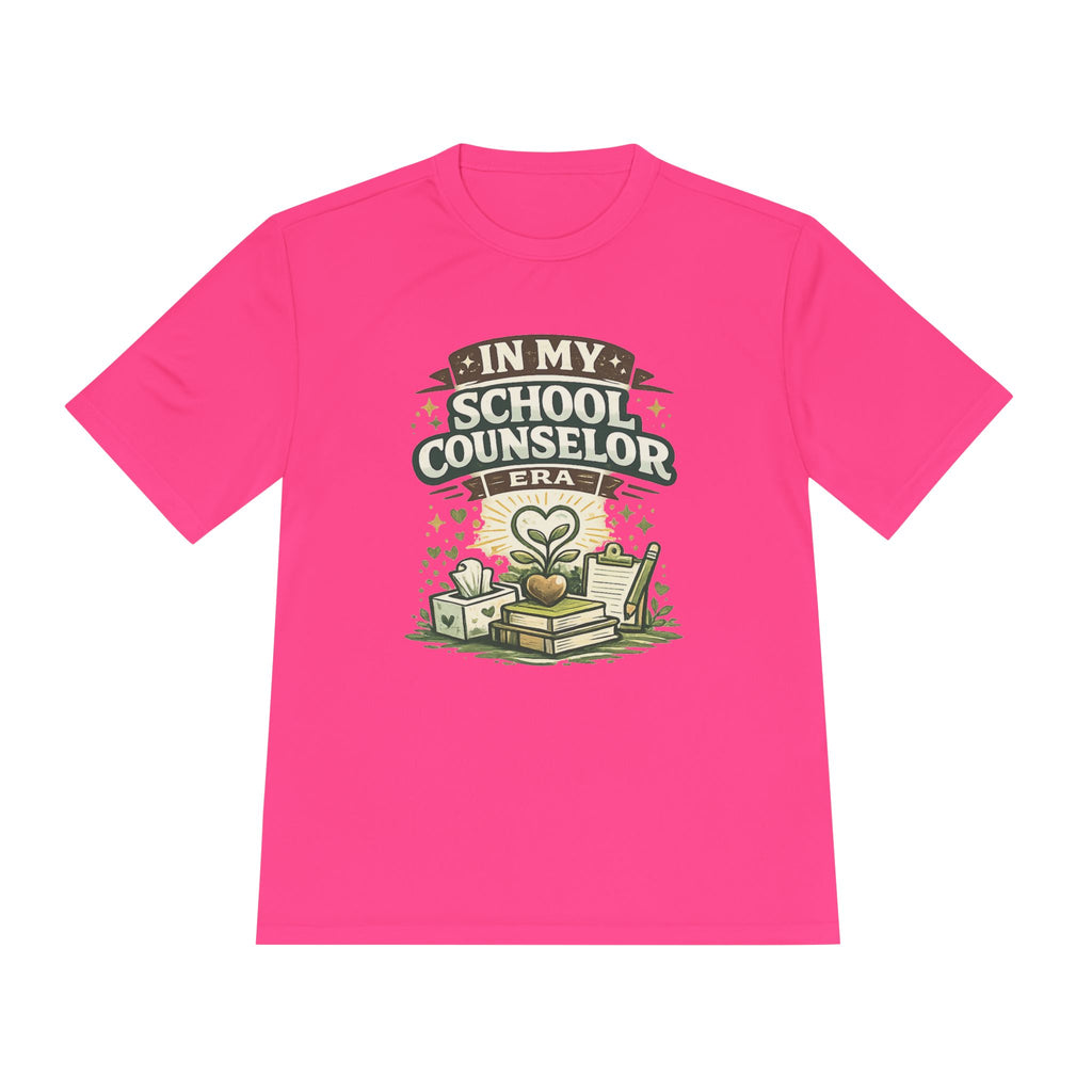 “In My School Counselor Era” School Leader Shirt — Custom Back (Name, School Year)