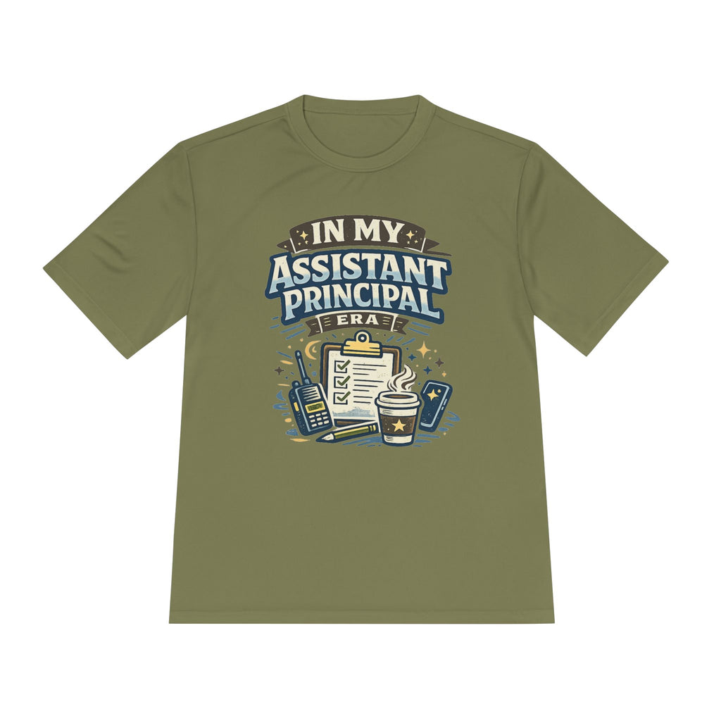 “In My Assistant Principal Era” School Leader Shirt — Custom Back (Name, School Year)