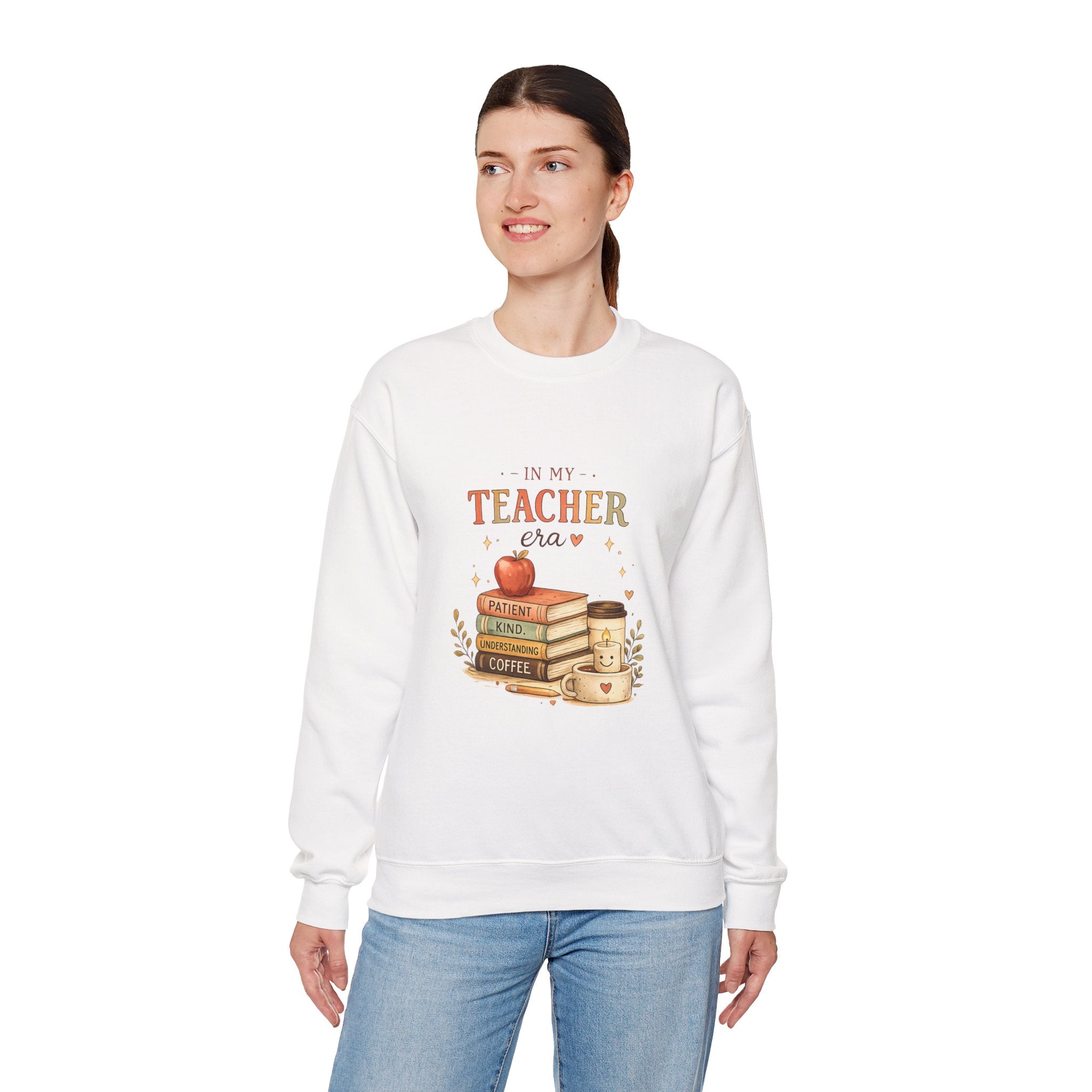 In My Teacher Era - Adult Crewneck Pullover Sweatshirt