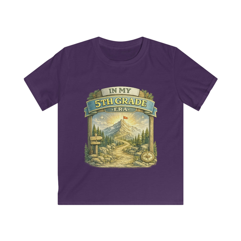 In My 5th Grade Era Kids Tee - Personalized Shirt (Leading the Way 2026-2027)