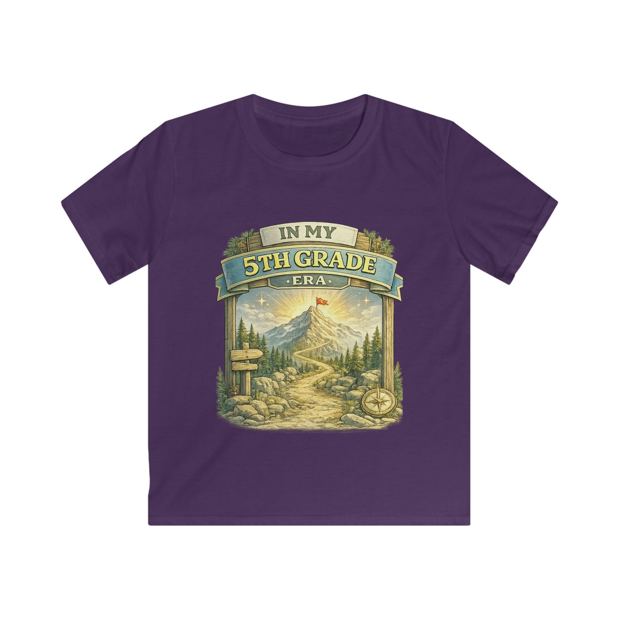 In My 5th Grade Era Kids Tee - Personalized Shirt (Leading the Way 2026-2027)