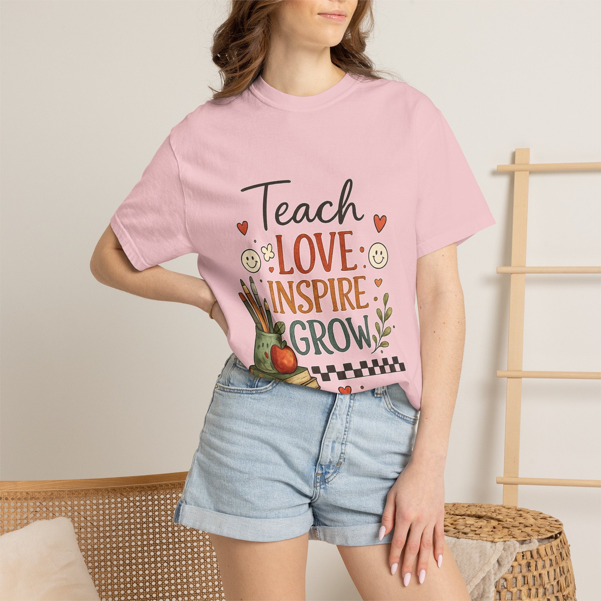 Teach Love Inspire Grow - Adult T-Shirt