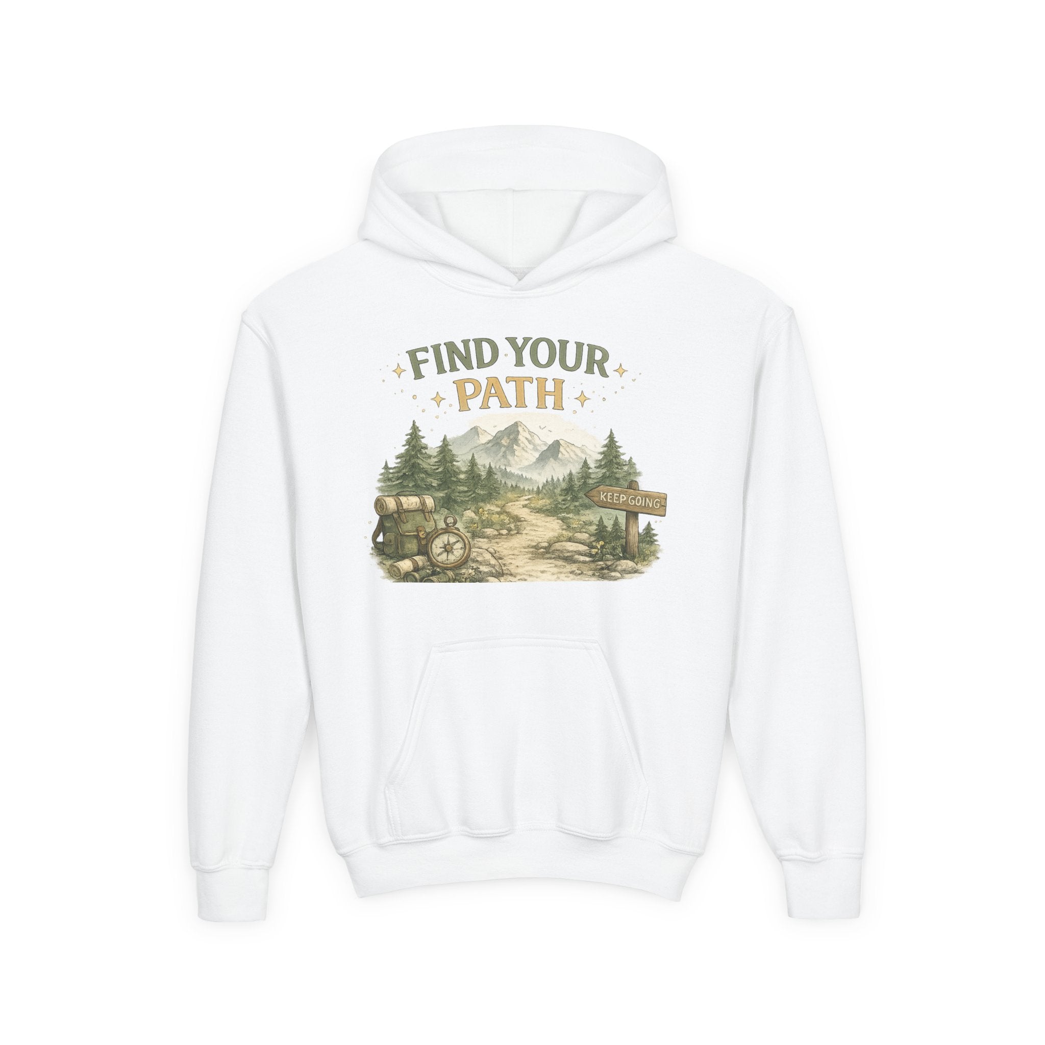Find Your Path - Kids Hoodie