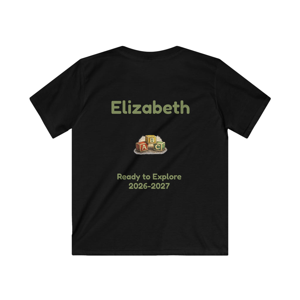 My Kindergarten Era Kids Tee - Personalized Back-to-School Shirt (Ready to Explore  2026-2027)
