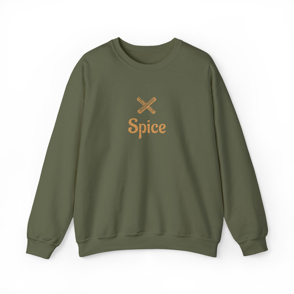 Cinnamon 'Spice' Embroidered Crewneck Sweatshirt — Matching Couples
