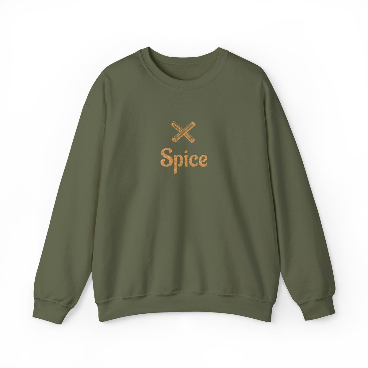 Cinnamon 'Spice' Embroidered Crewneck Sweatshirt — Matching Couples