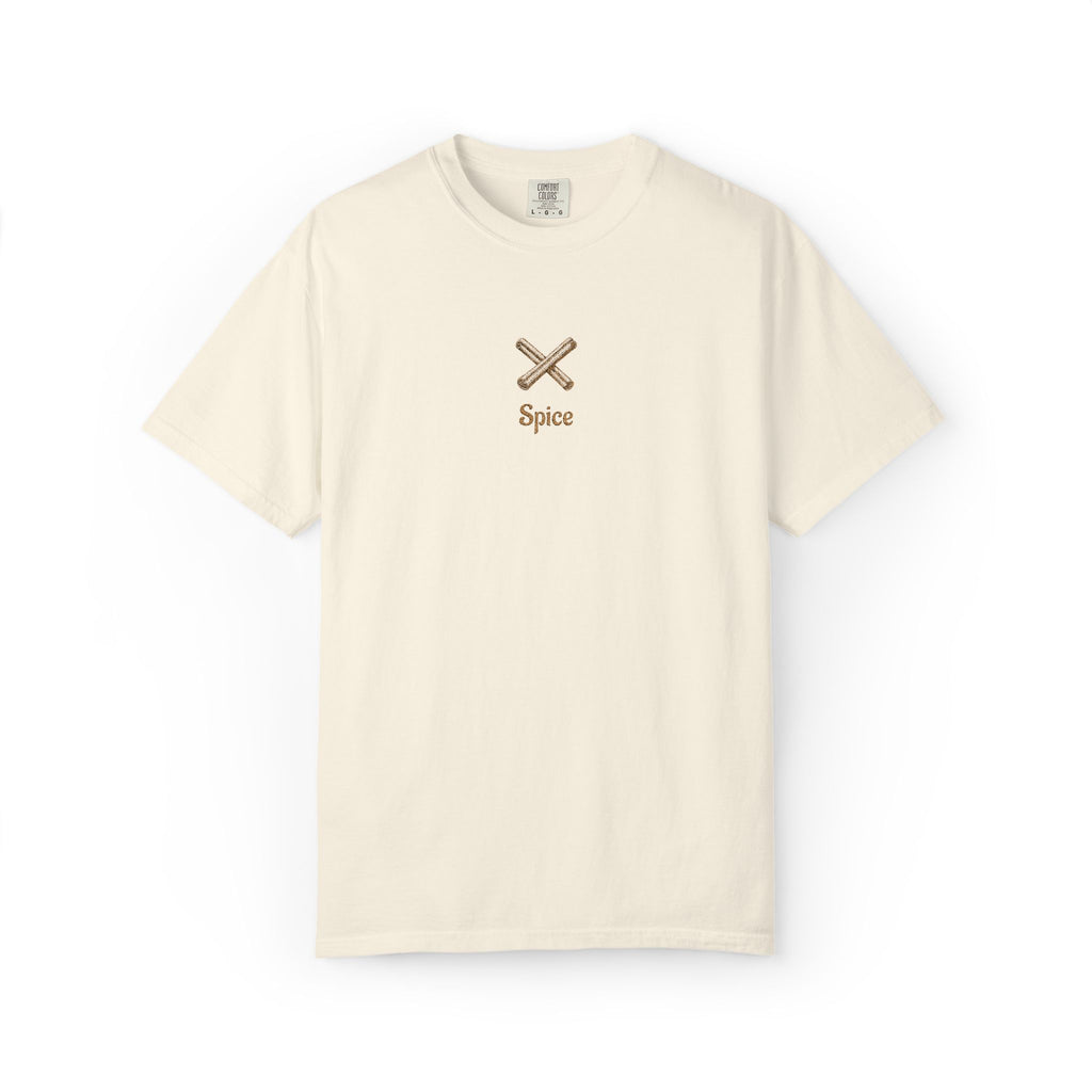 Couples Crossed Cinnamon Sticks T-Shirt — Minimal Fall Tee