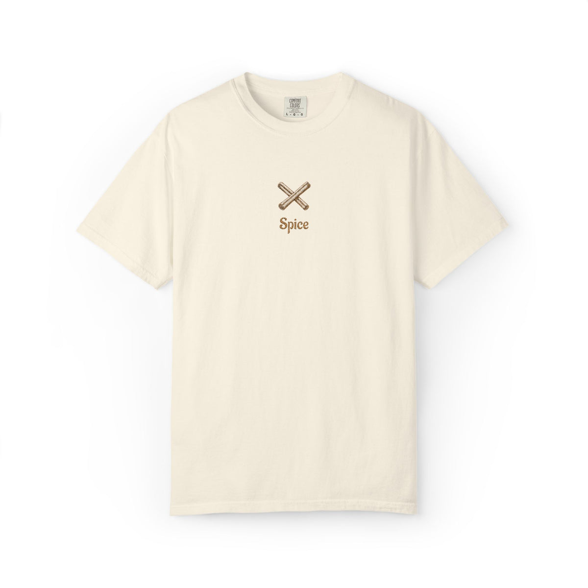 Couples Crossed Cinnamon Sticks T-Shirt — Minimal Fall Tee