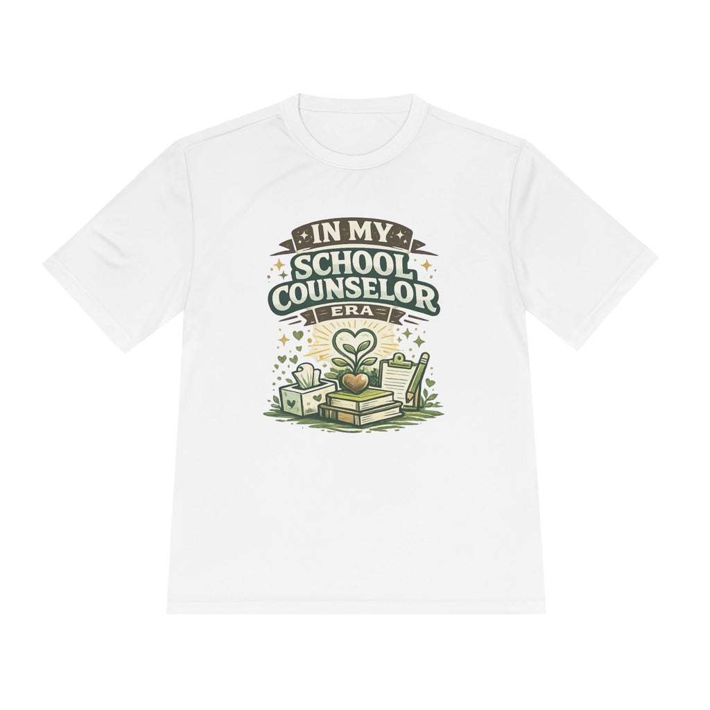 “In My School Counselor Era” School Leader Shirt — Custom Back (Name, School Year)