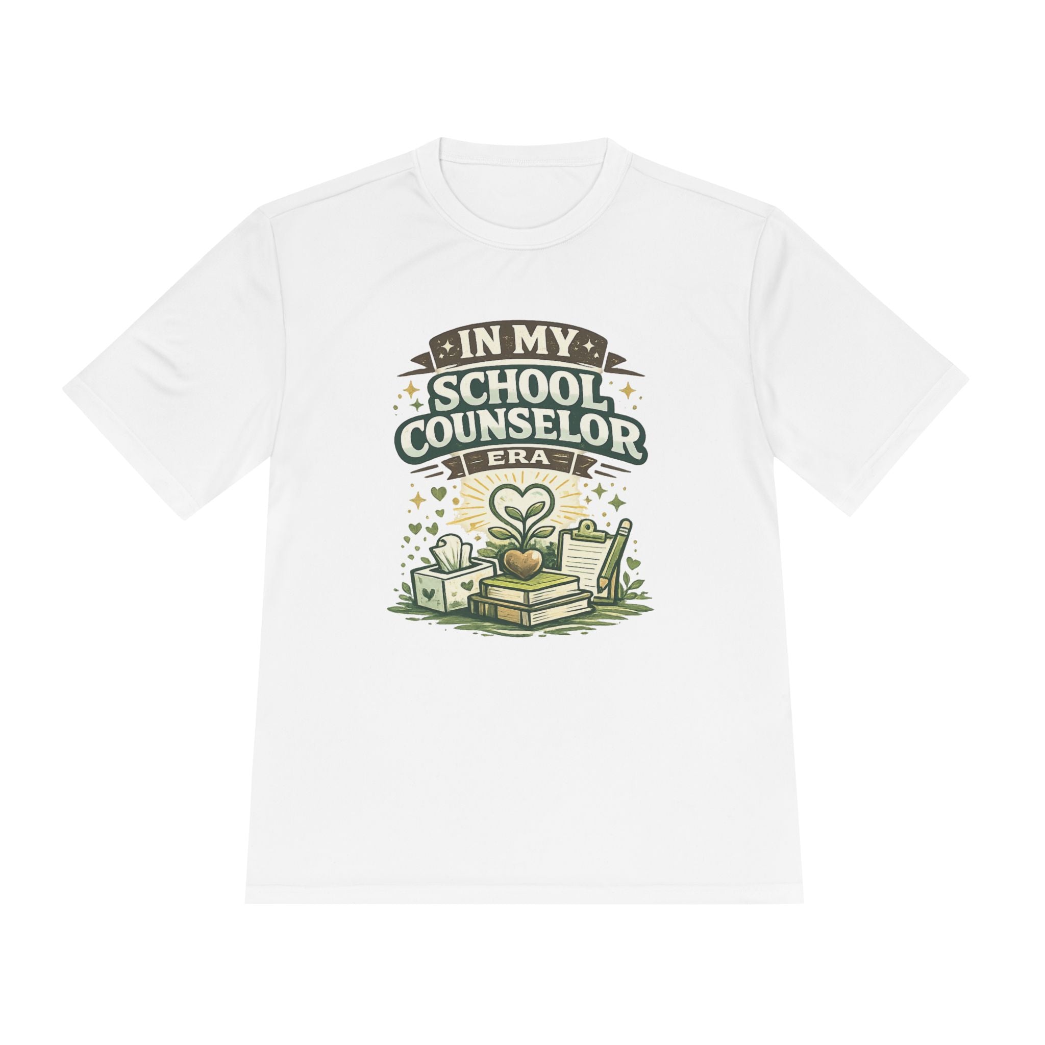 “In My School Counselor Era” School Leader Shirt — Custom Back (Name, School Year)