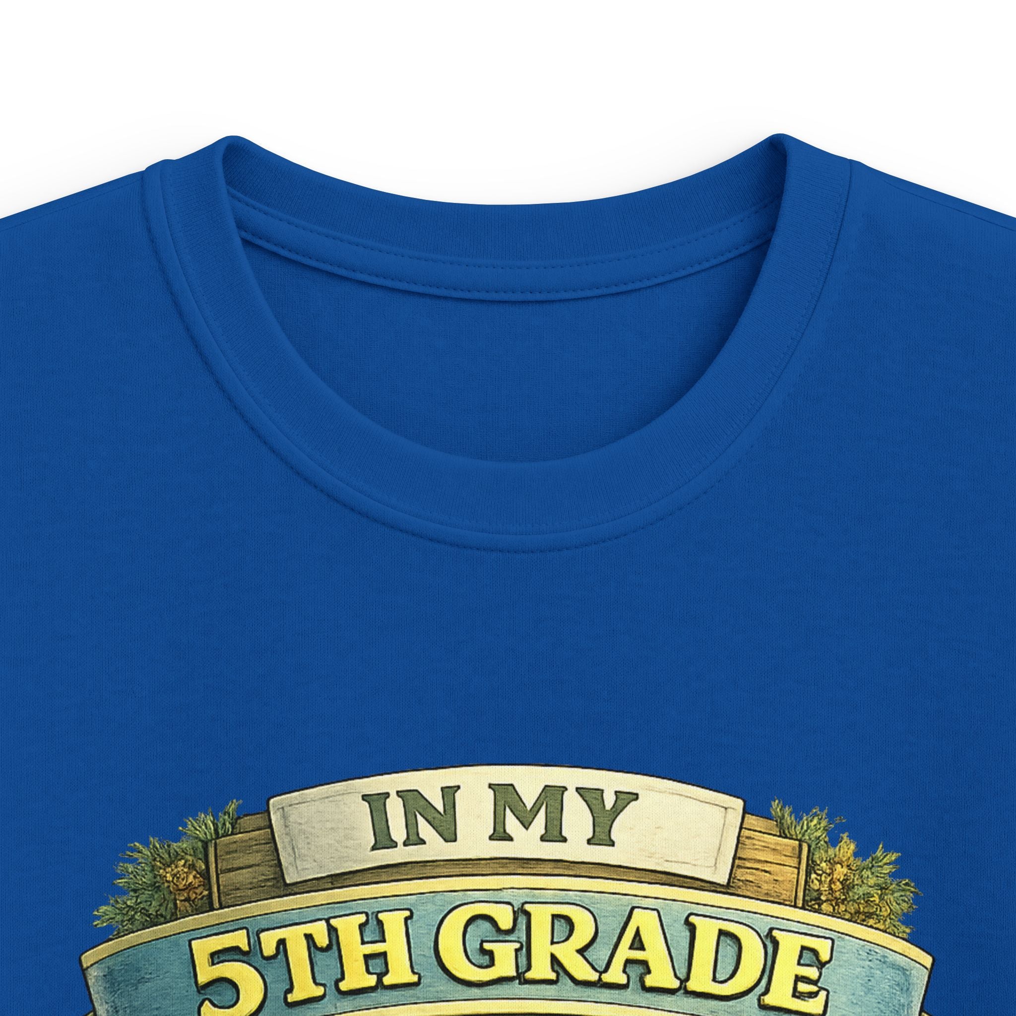 In My 5th Grade Era Kids Tee - Personalized Shirt (Leading the Way 2026-2027)