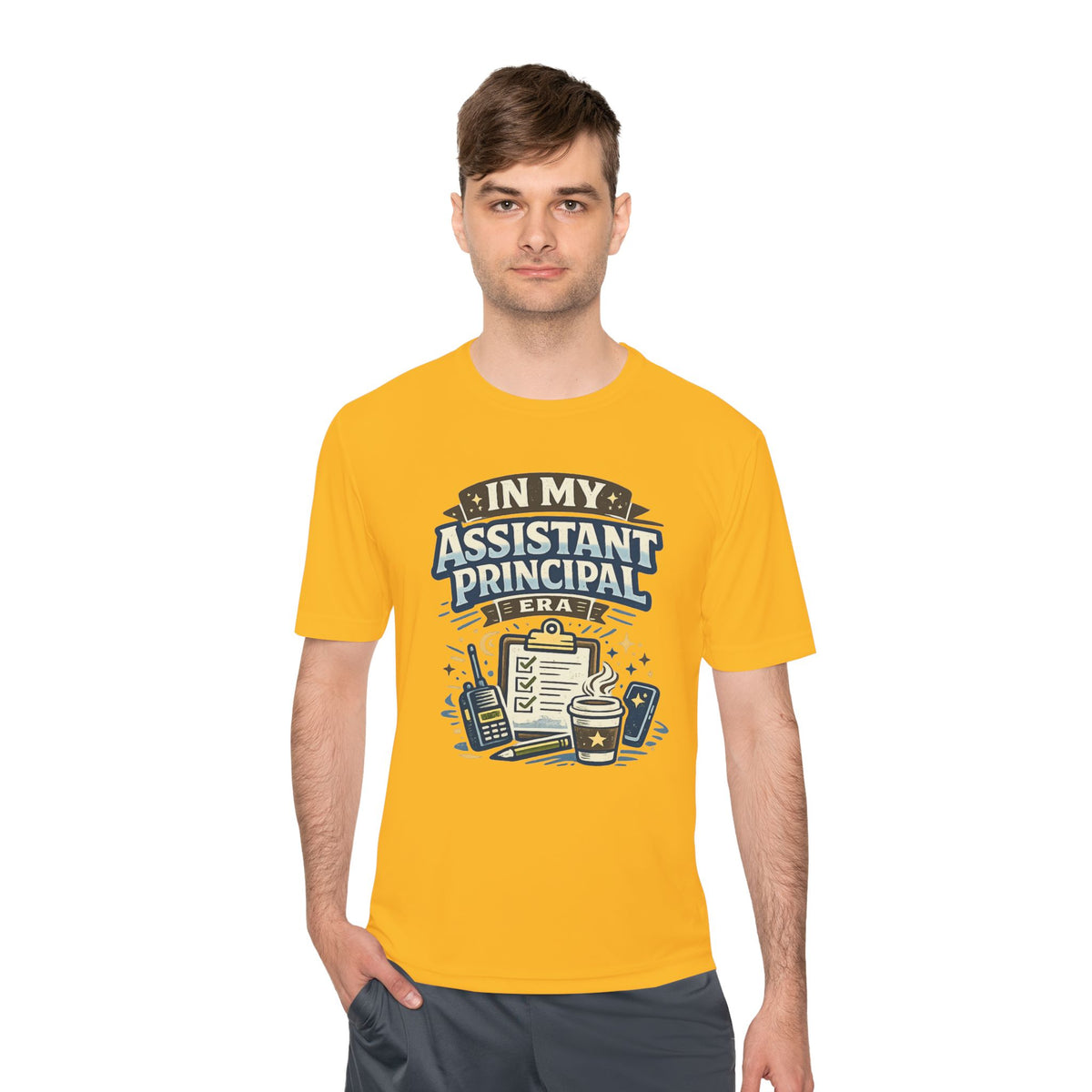 “In My Assistant Principal Era” School Leader Shirt — Custom Back (Name, School Year)