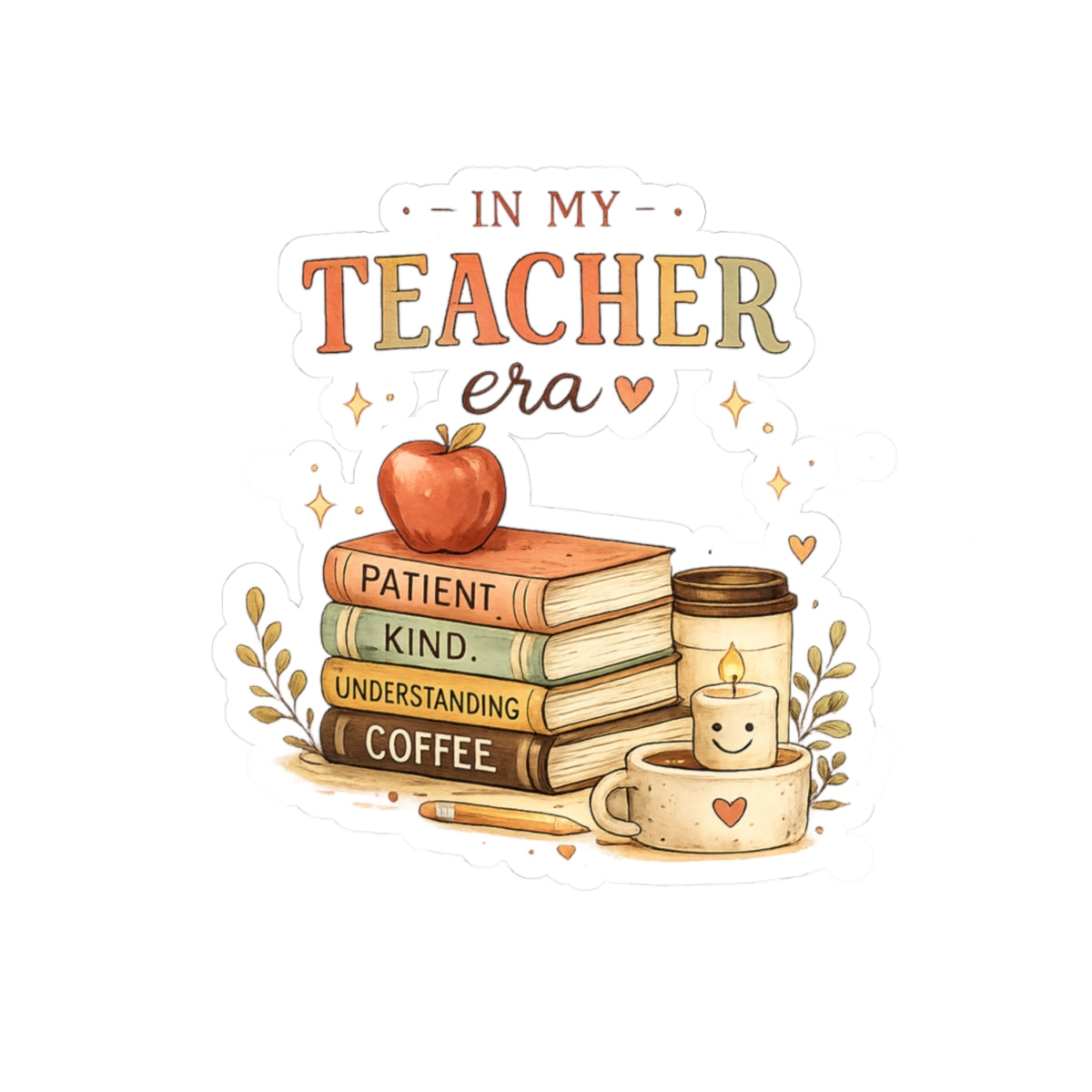 In My Teacher Era Sticker - Laptop/Water Bottle Decal