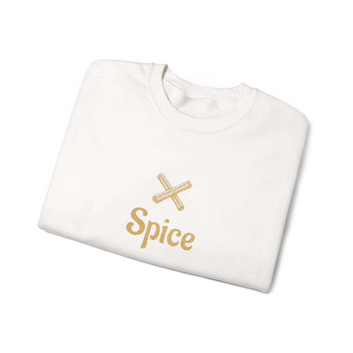 Cinnamon 'Spice' Embroidered Crewneck Sweatshirt — Matching Couples