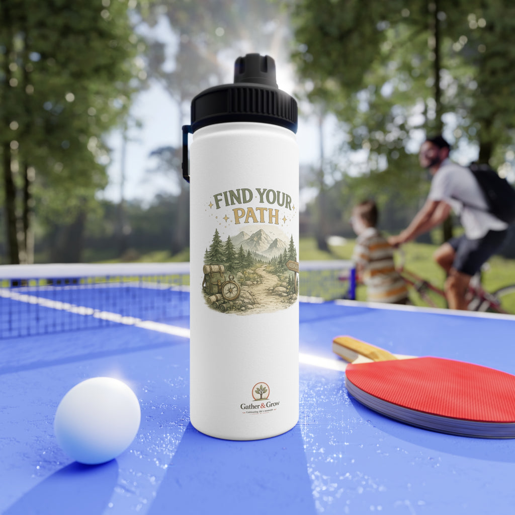 Find Your Path - Kids Stainless Steel Water Bottle