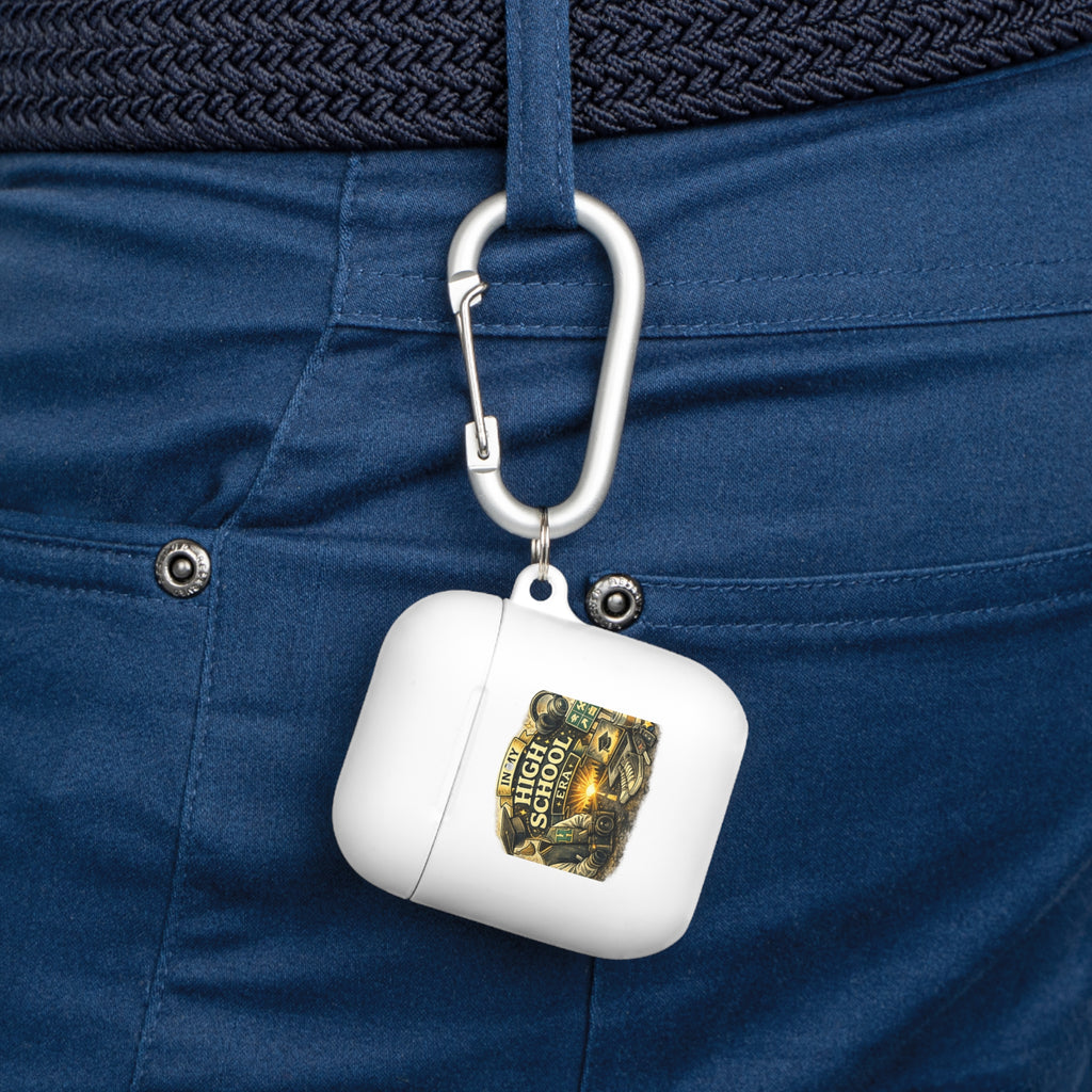 In My High School Era AirPods Case — Personalized Message "On My Way" 2026-2027